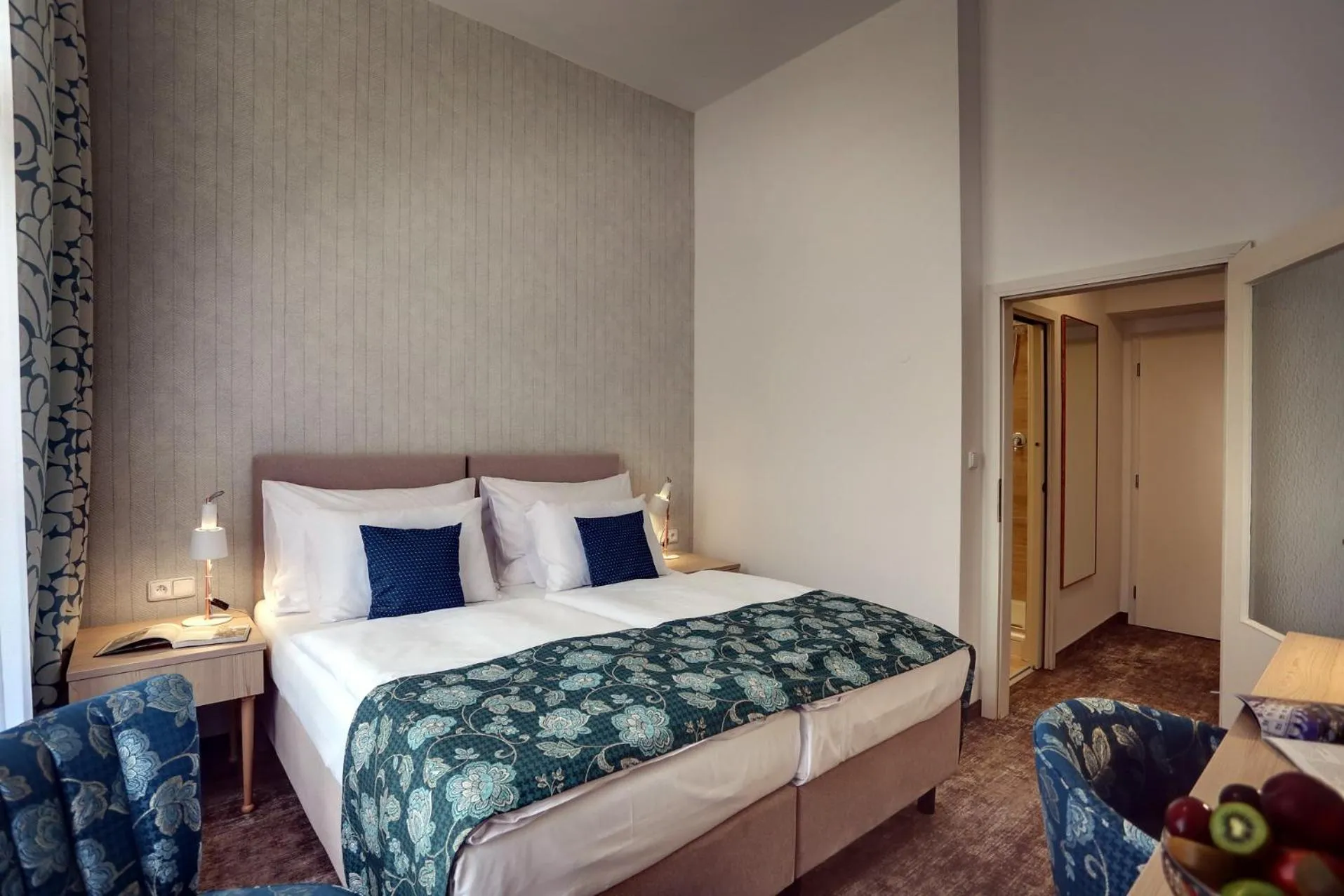 Photo of the whole room, Bed in ASTORIA Hotel & Medical Spa