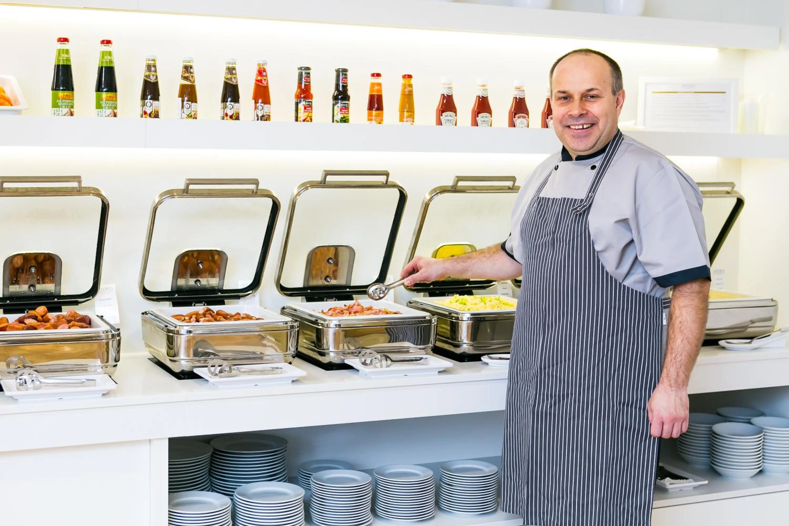 Buffet breakfast in ASTORIA Hotel & Medical Spa