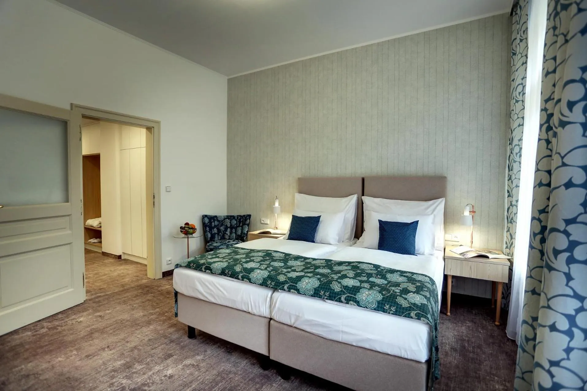 Bed in ASTORIA Hotel & Medical Spa