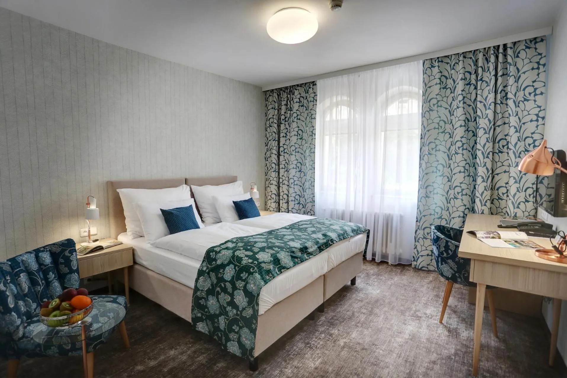 Photo of the whole room, Bed in ASTORIA Hotel & Medical Spa