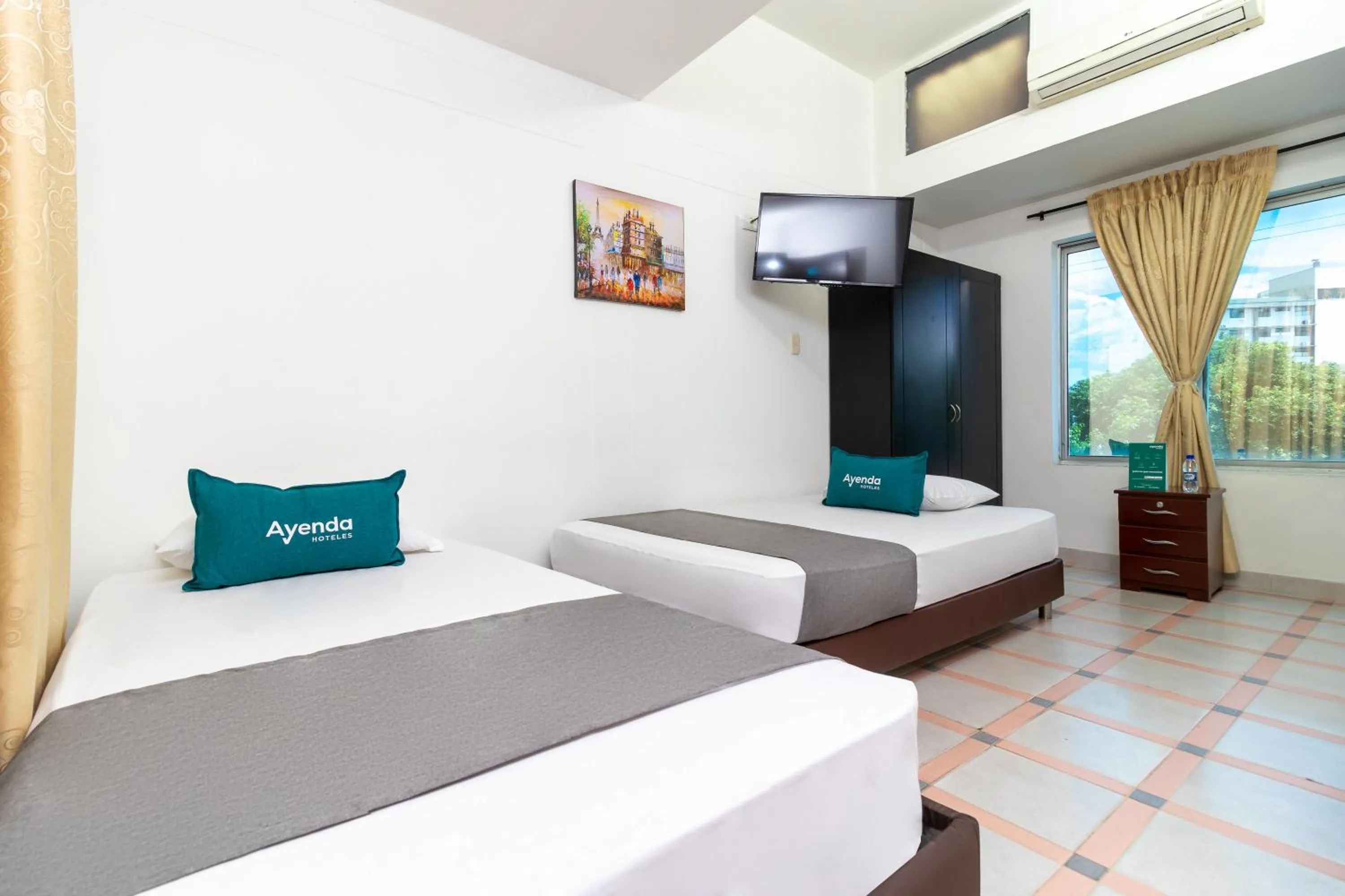 Bedroom, Bed in Ayenda Oporto Suites