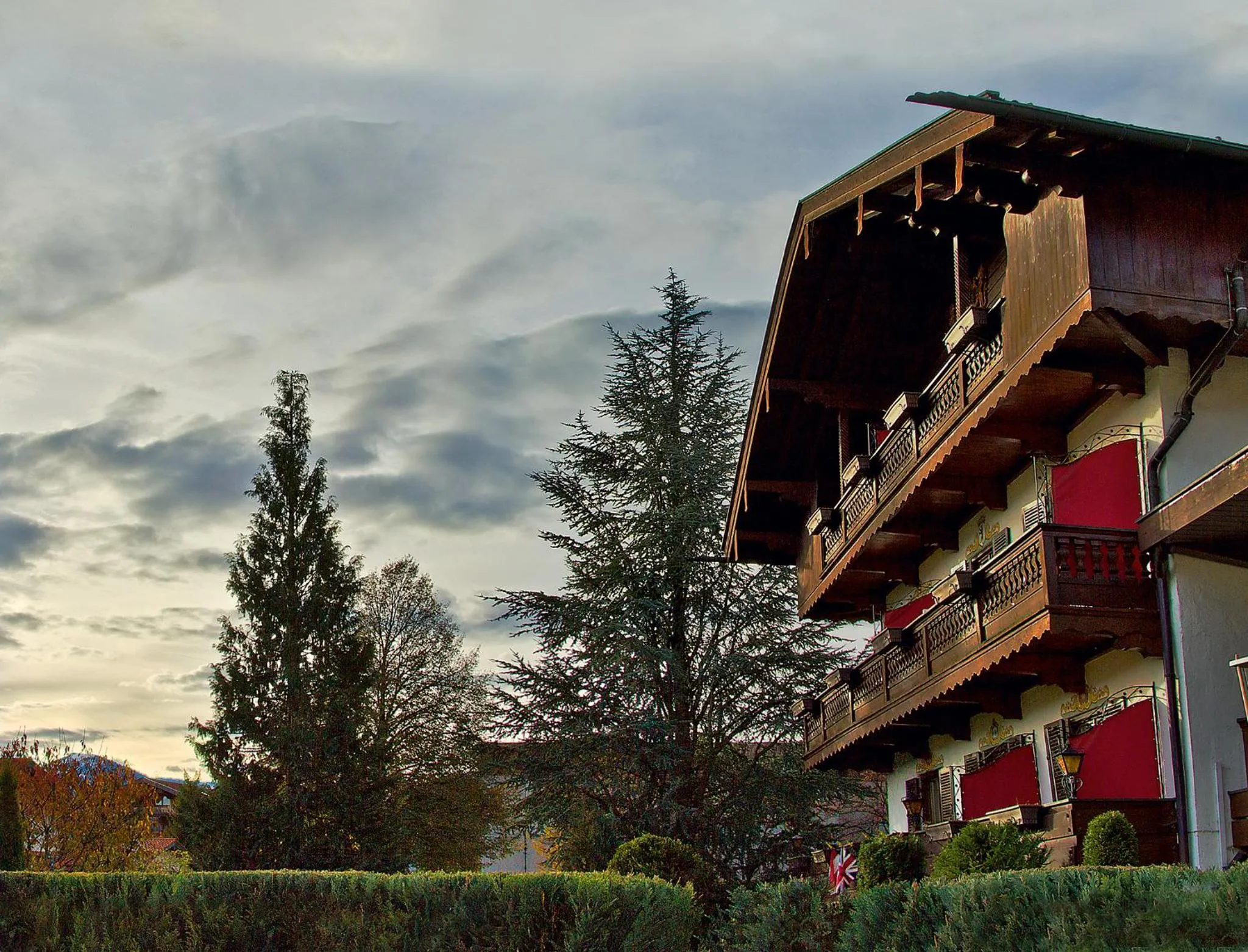 Facade/entrance in Hotel Alpenhof