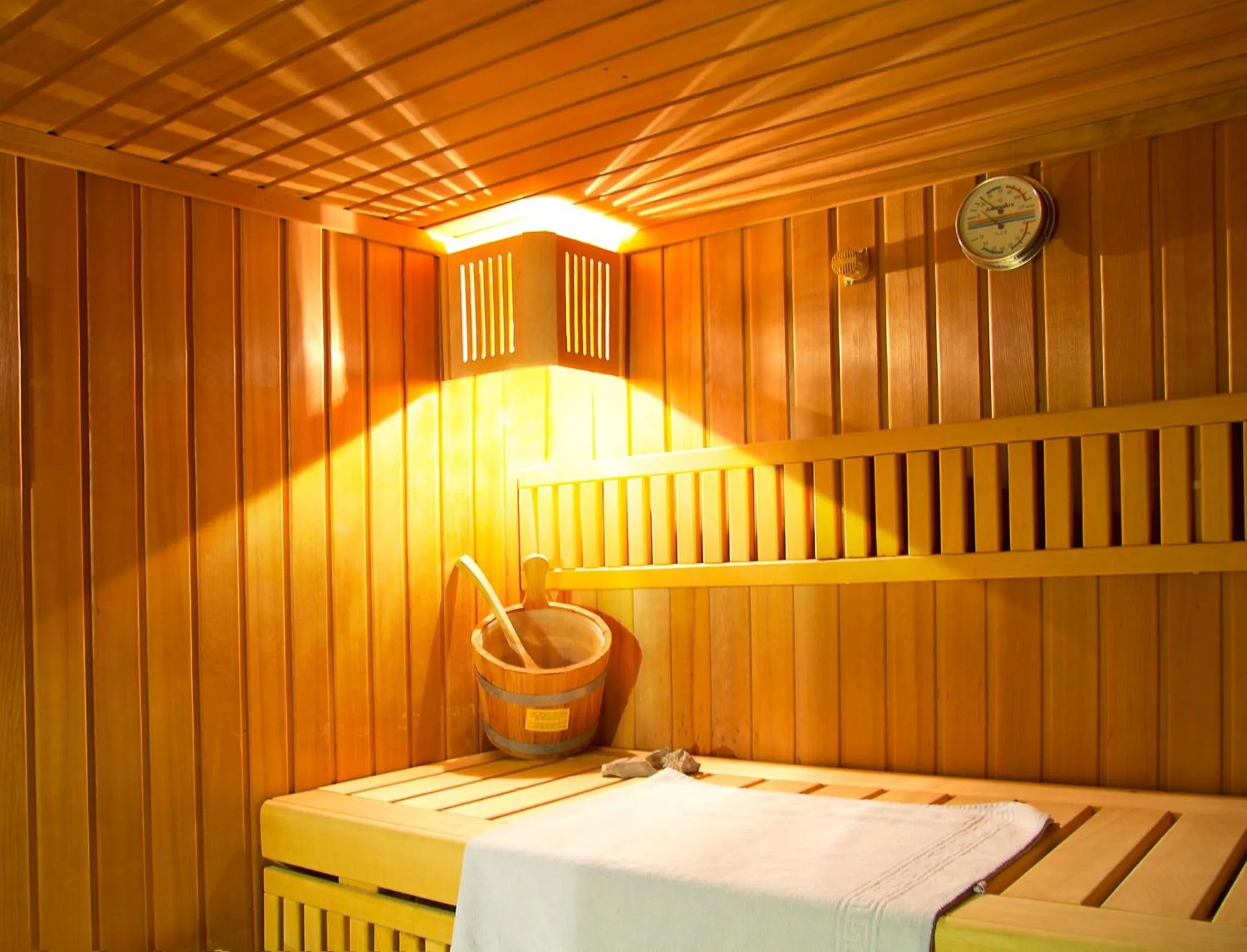Sauna in Hotel Alpenhof