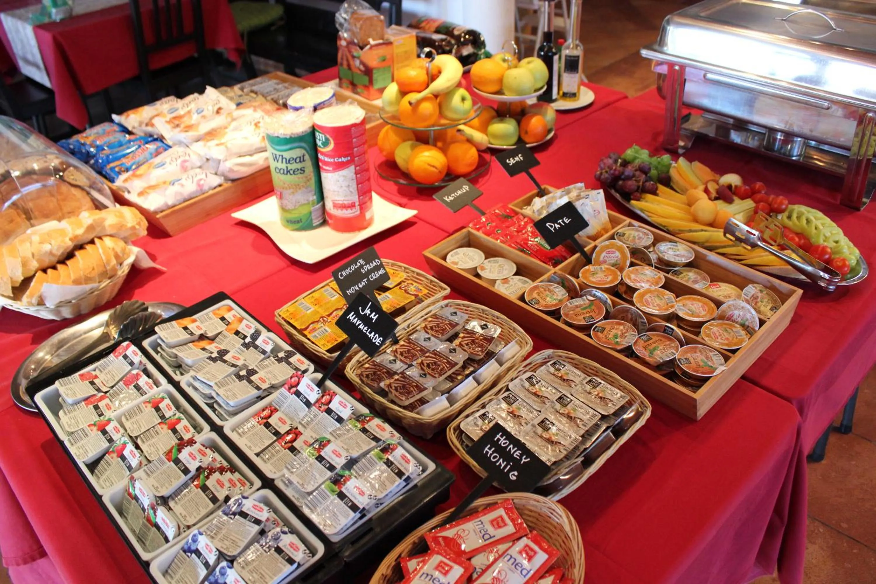 Food close-up in Villa Diana