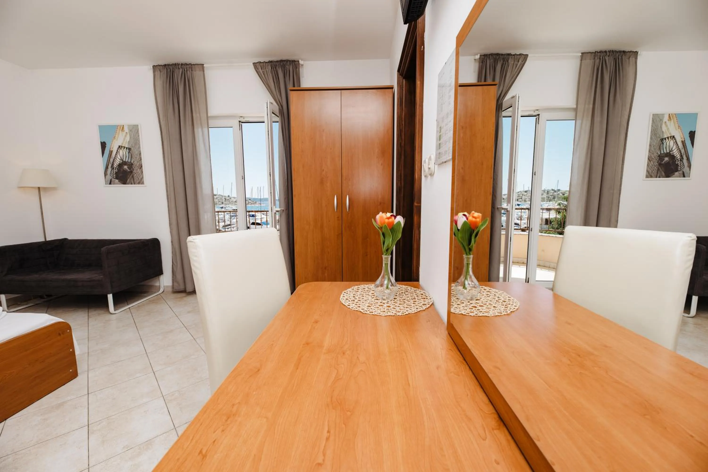 Seating area in Villa Diana