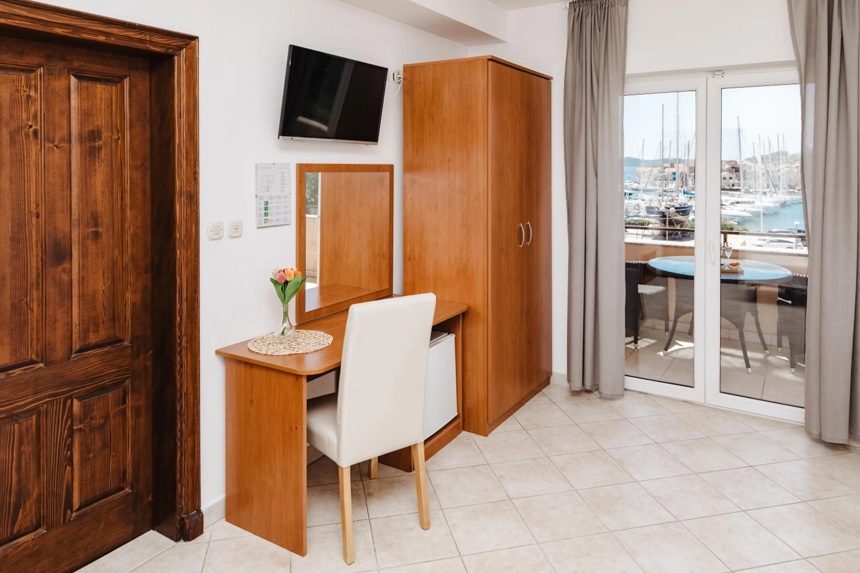 Seating area in Villa Diana