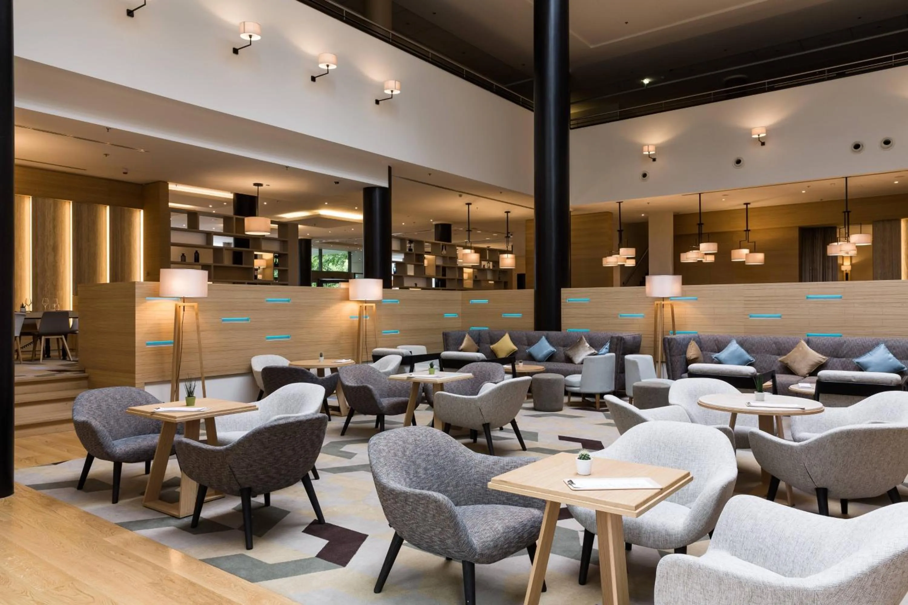 Lounge or bar in Courtyard By Marriott Brussels