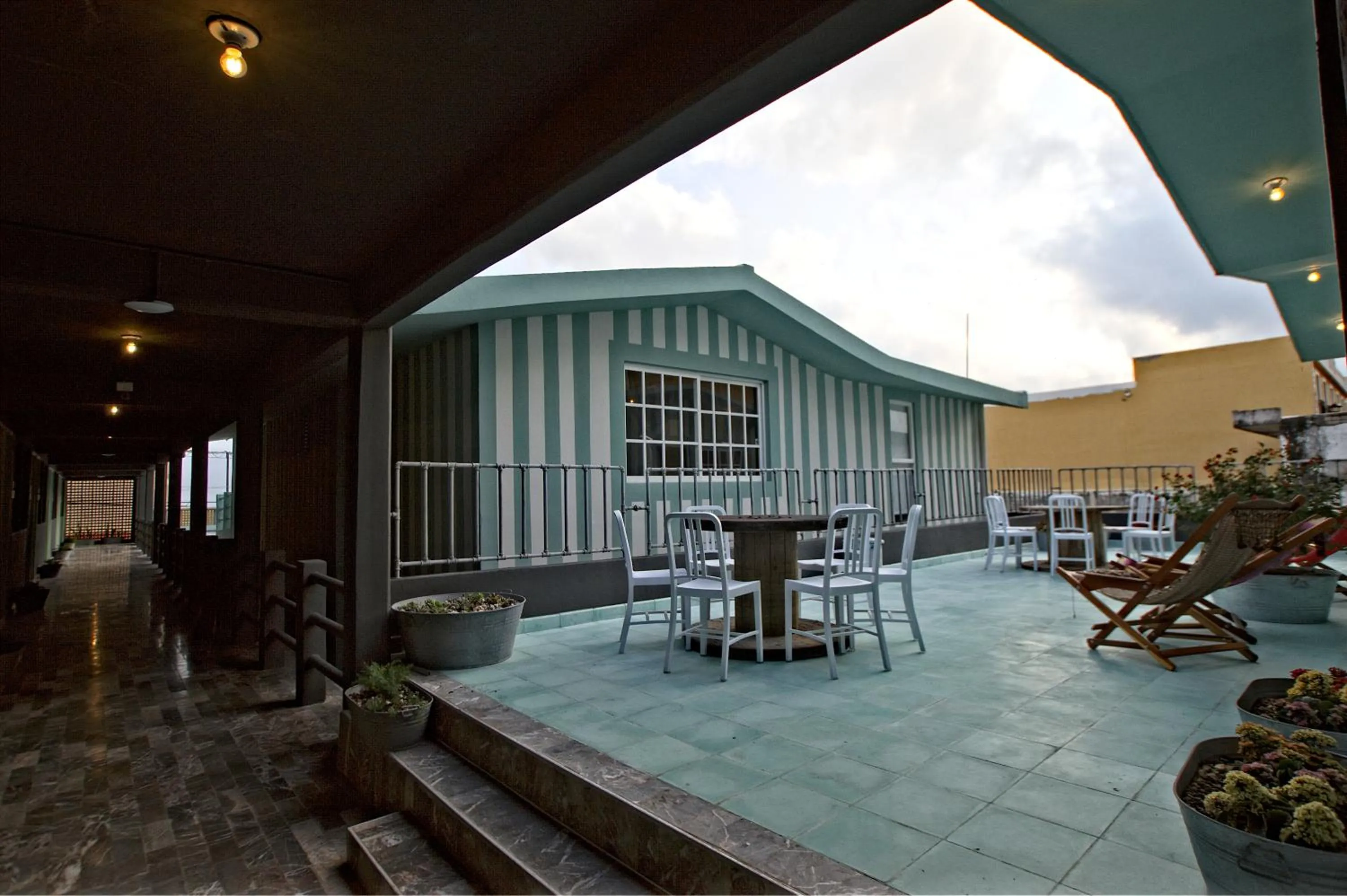 Balcony/Terrace in Mas Basico Hotel