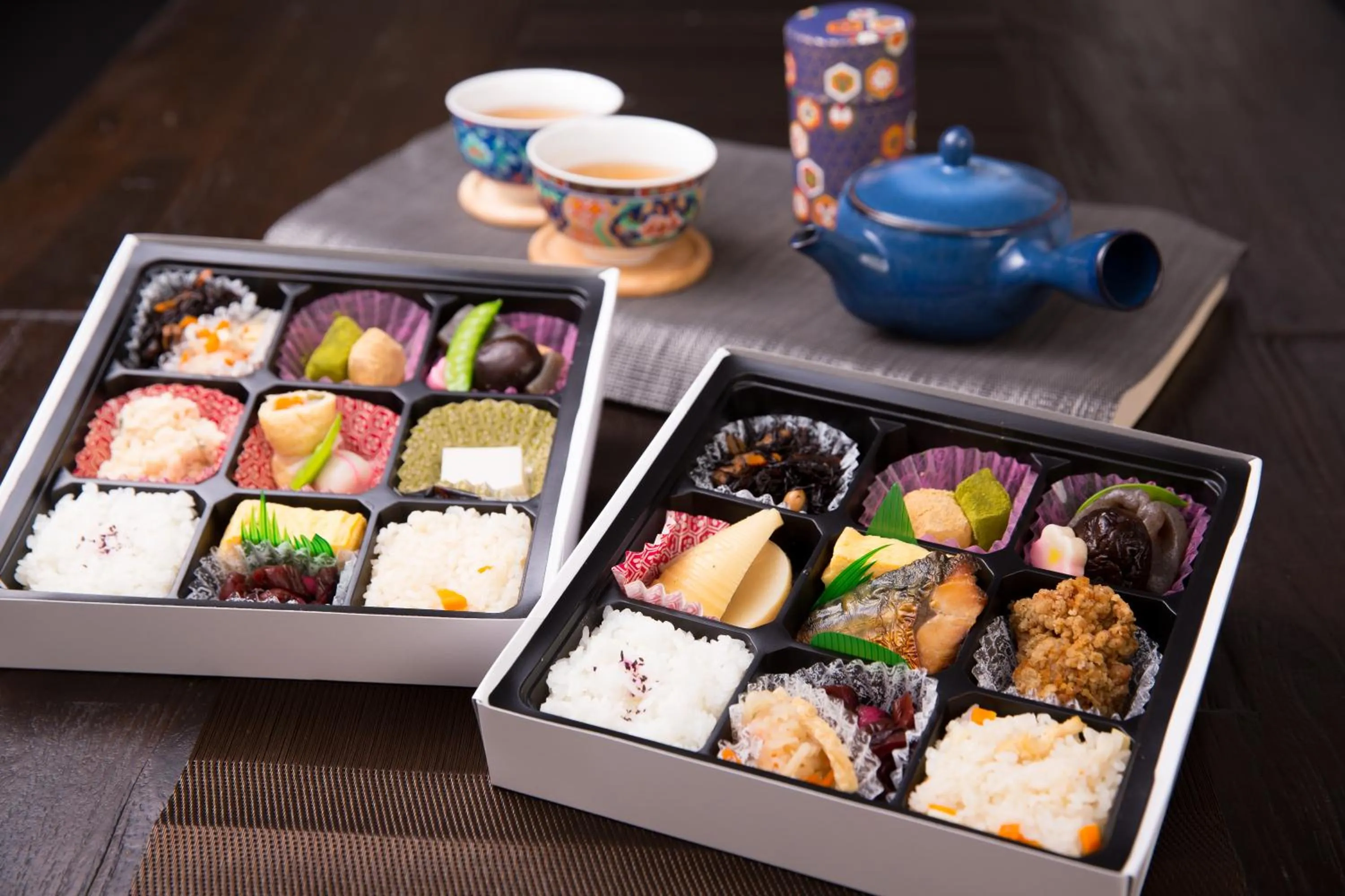 Asian breakfast in Hosta Toji San