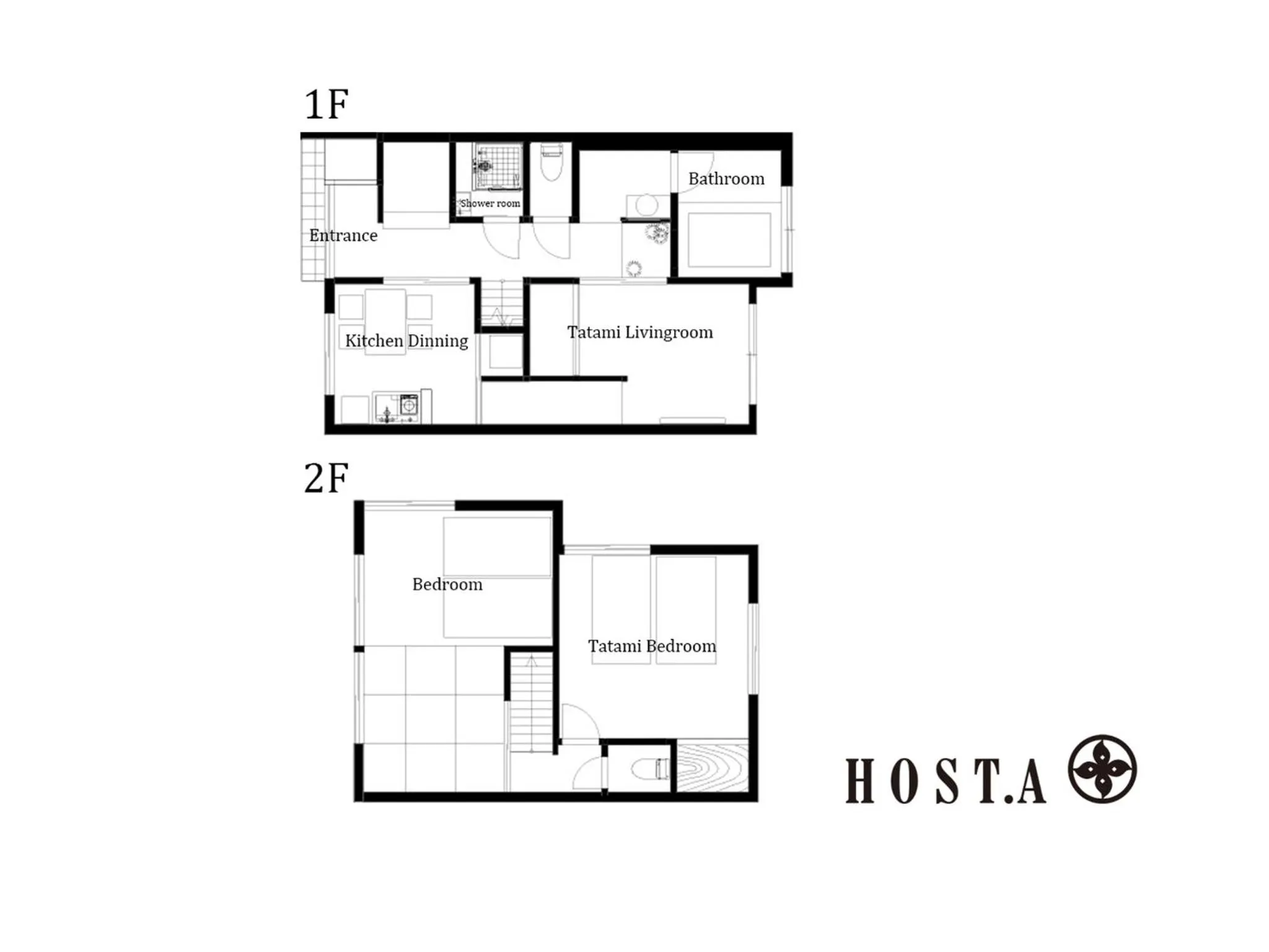 Floor plan in Hosta Toji San