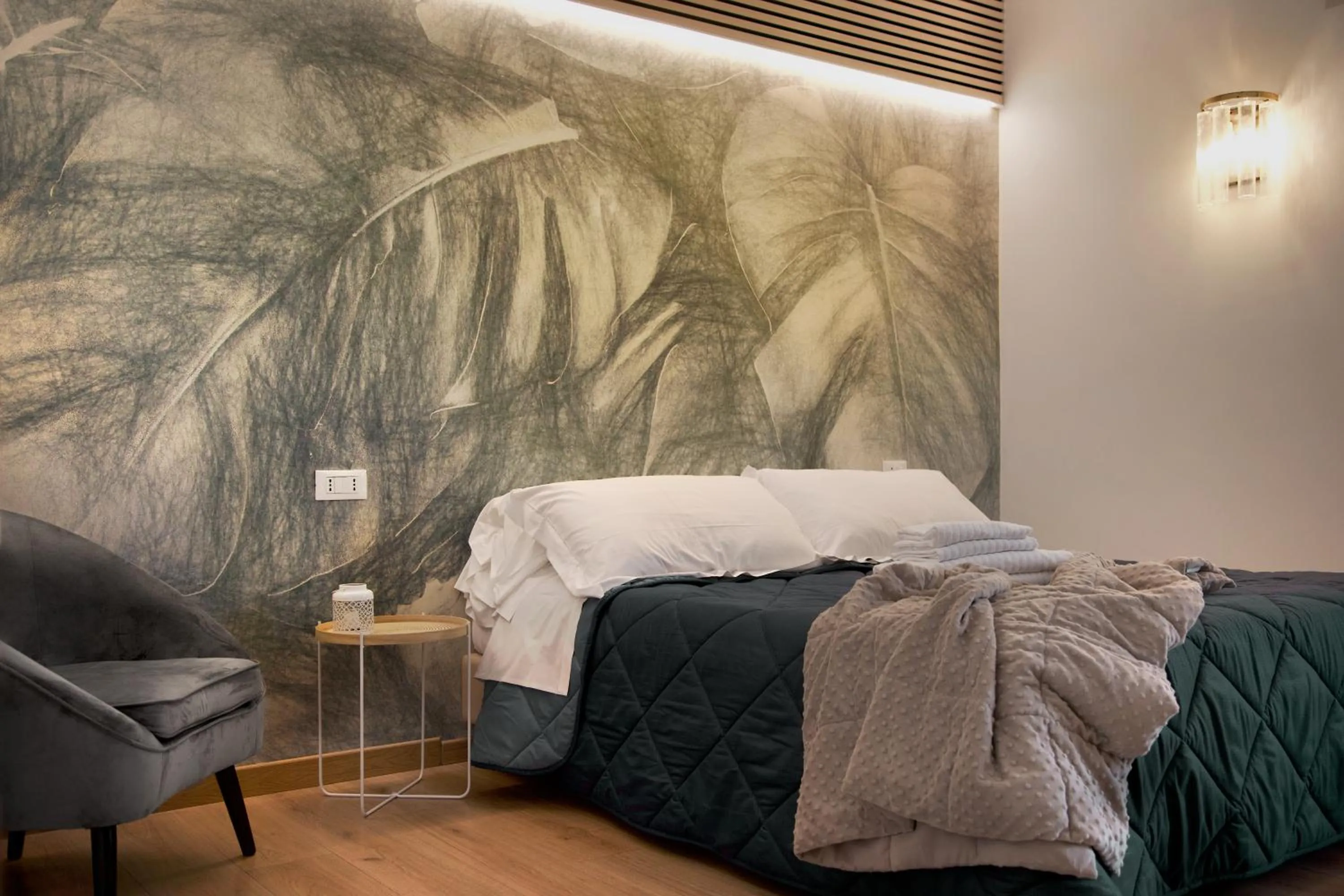 Bed in Hotel Anacapri