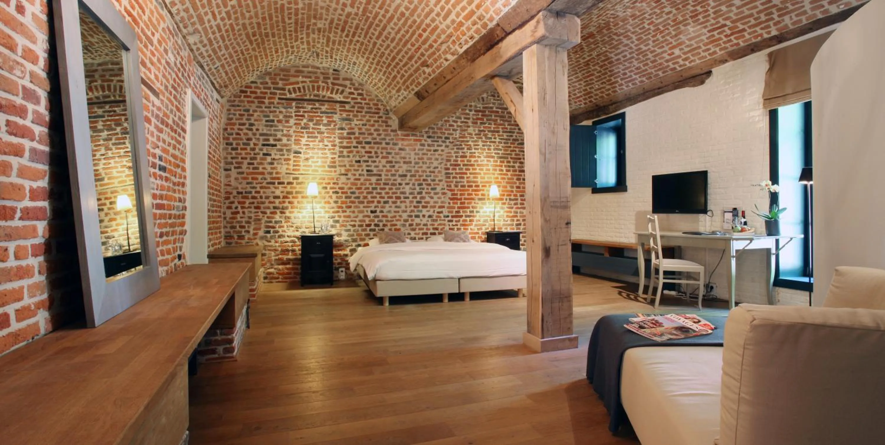 Bedroom, Bed in Hotel The Lodge Heverlee