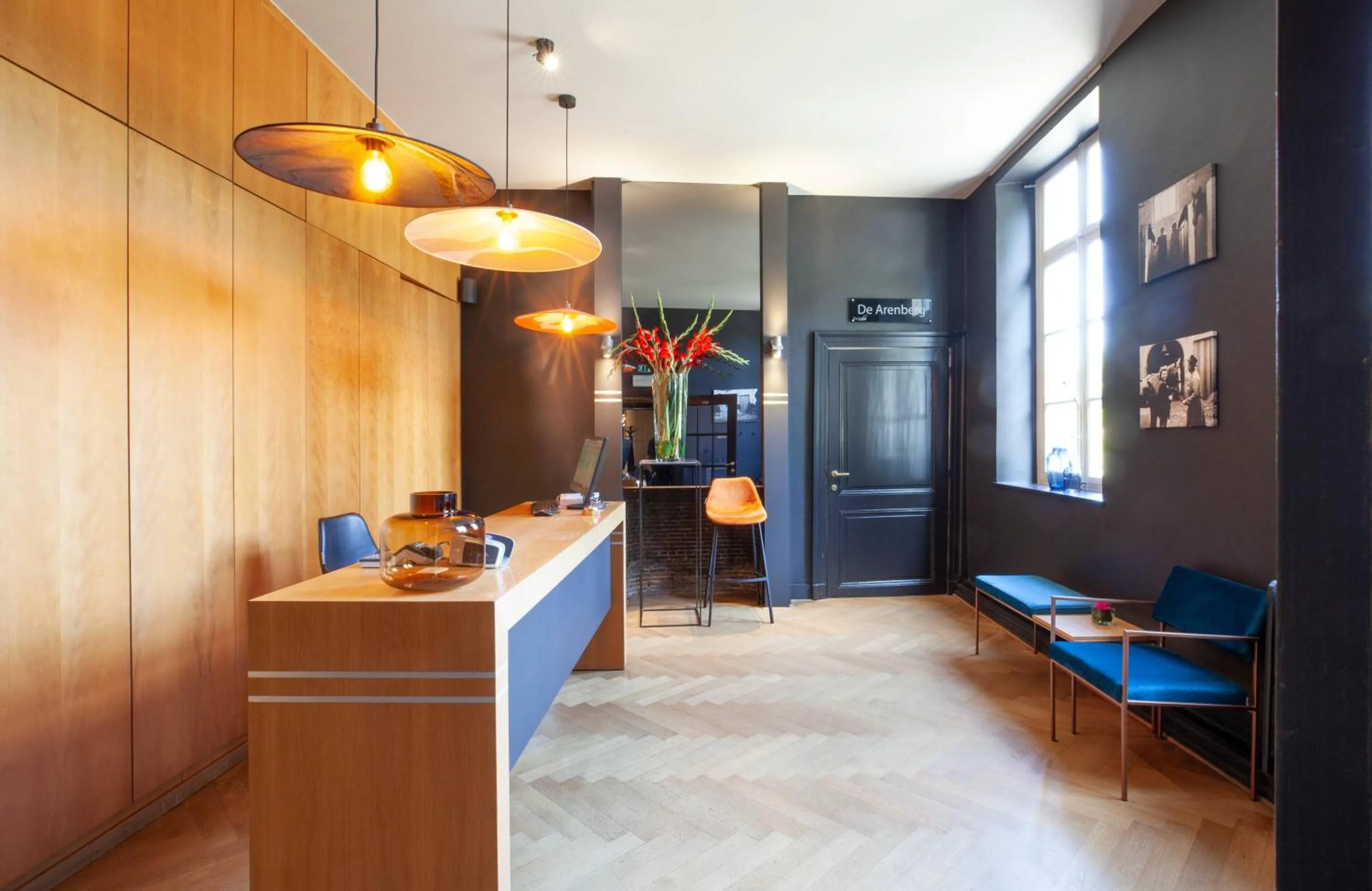 Lobby or reception in Hotel The Lodge Heverlee