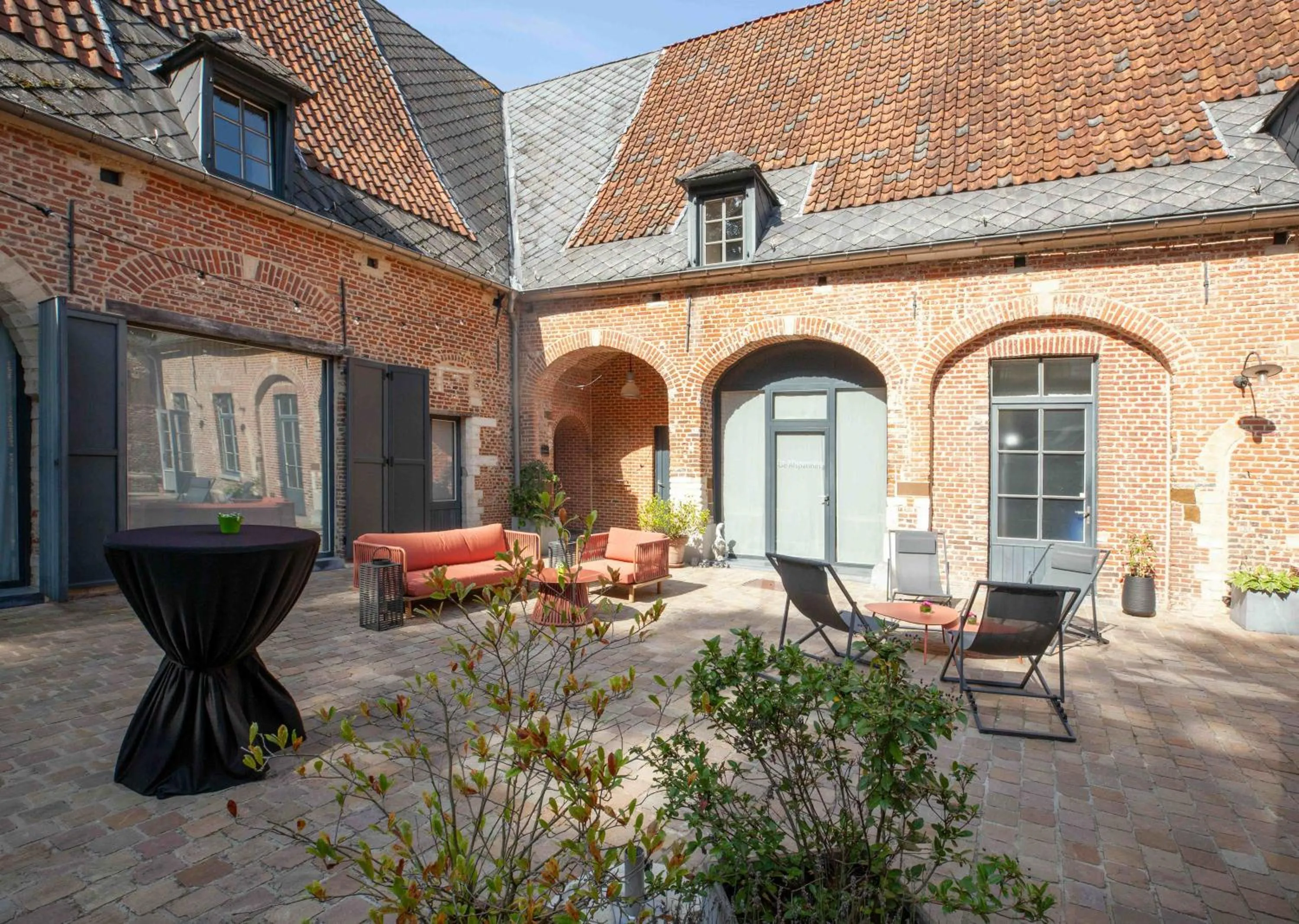 Patio in Hotel The Lodge Heverlee
