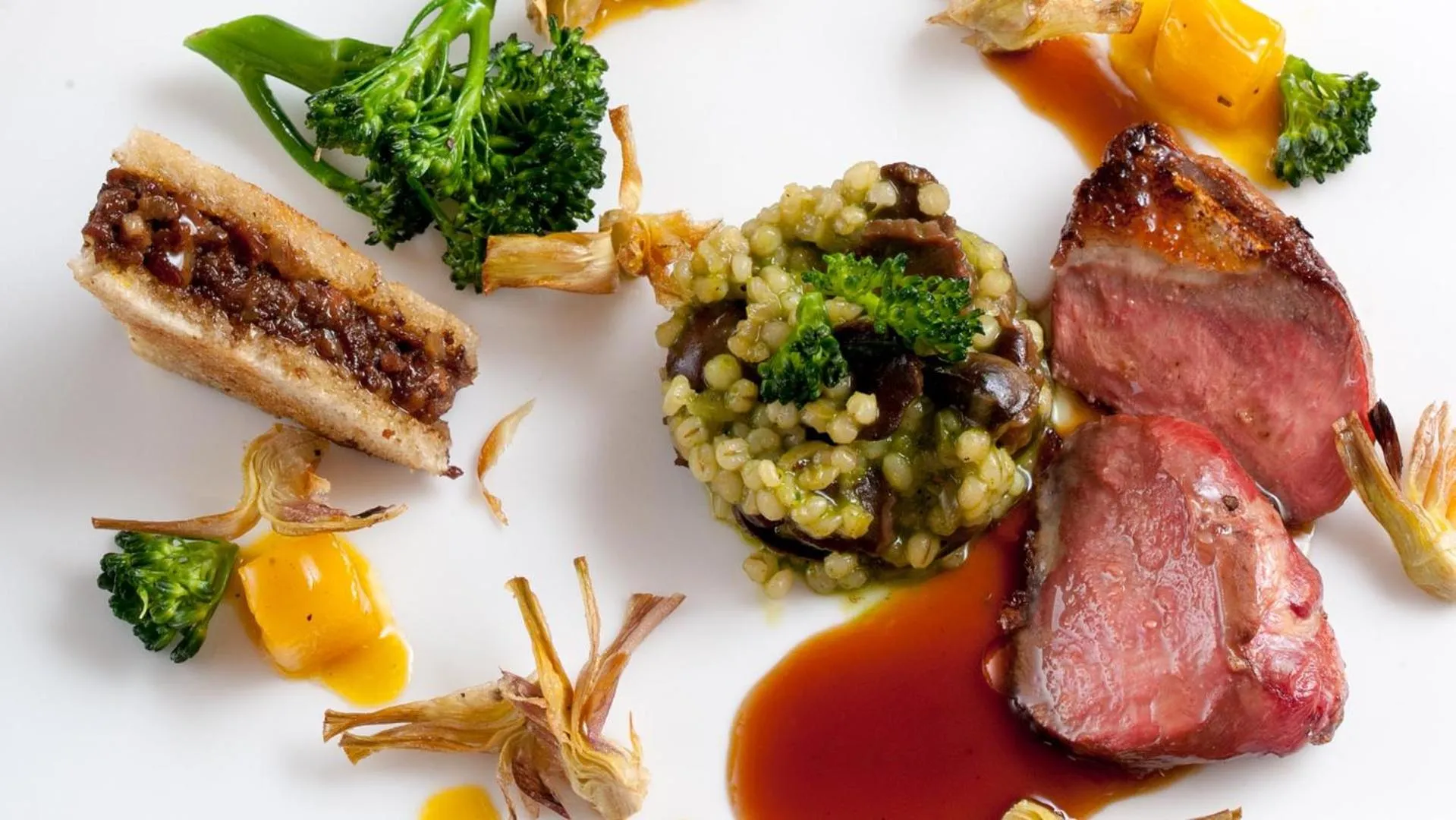 Food close-up in Hensens Residenz