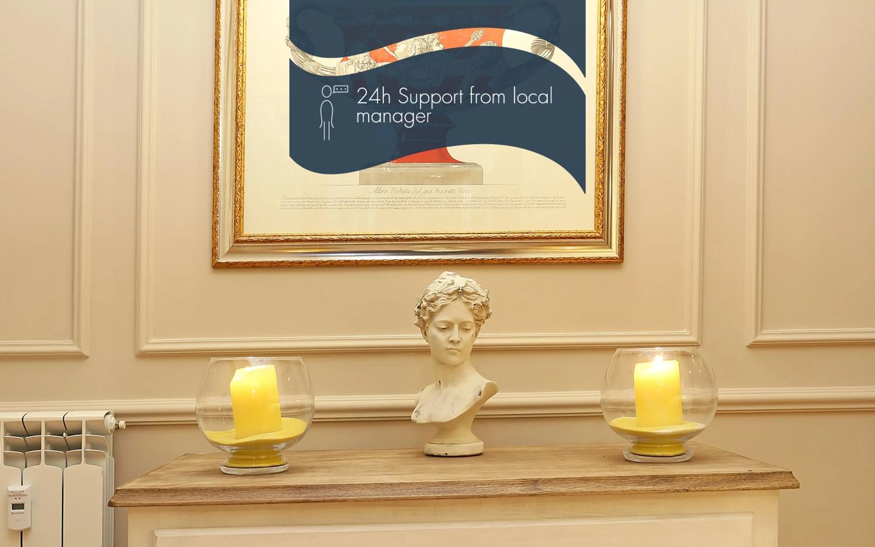 Text overlay in Daplace - Ottavia Apartment