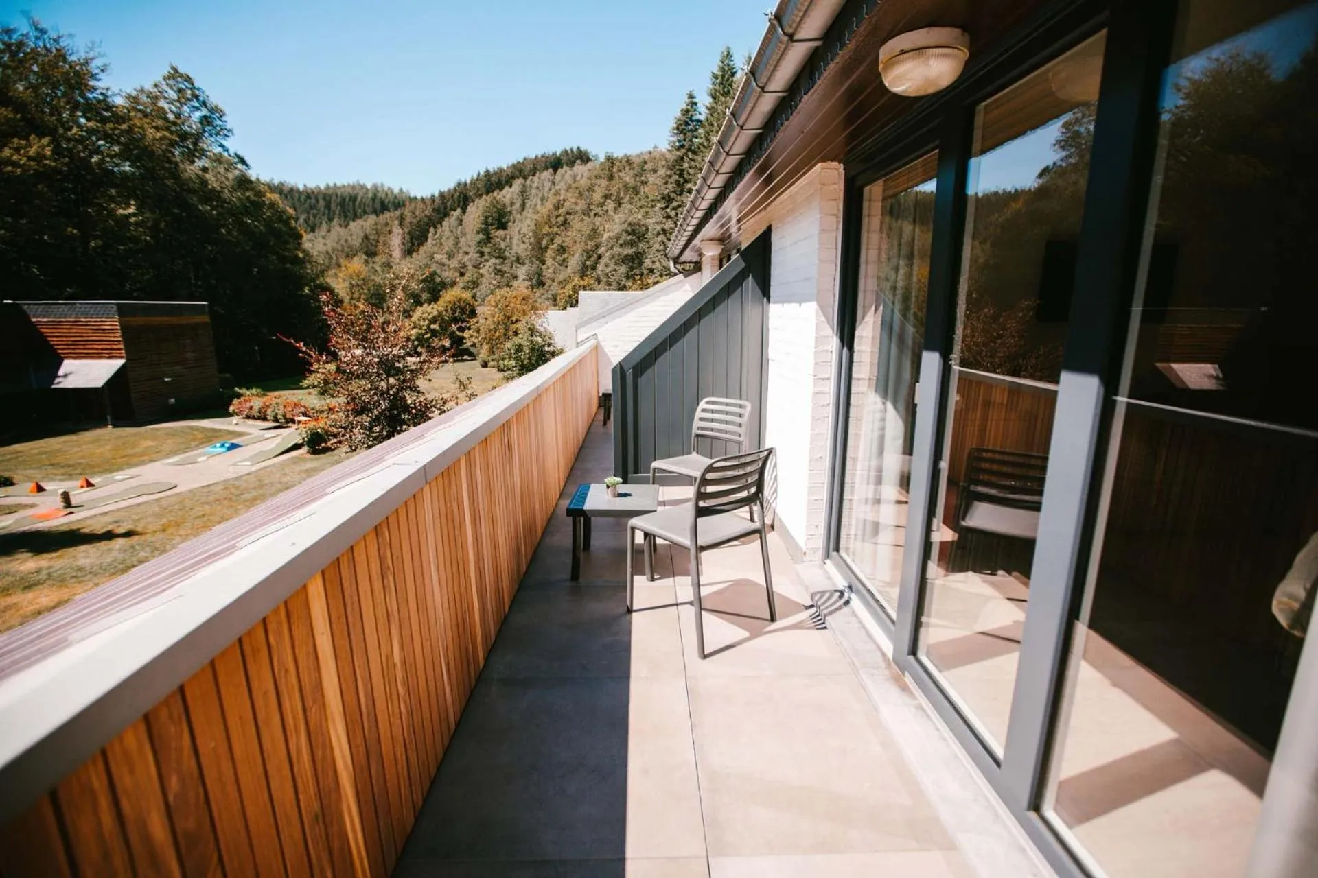 View (from property/room) in Hotel Le Val D'arimont