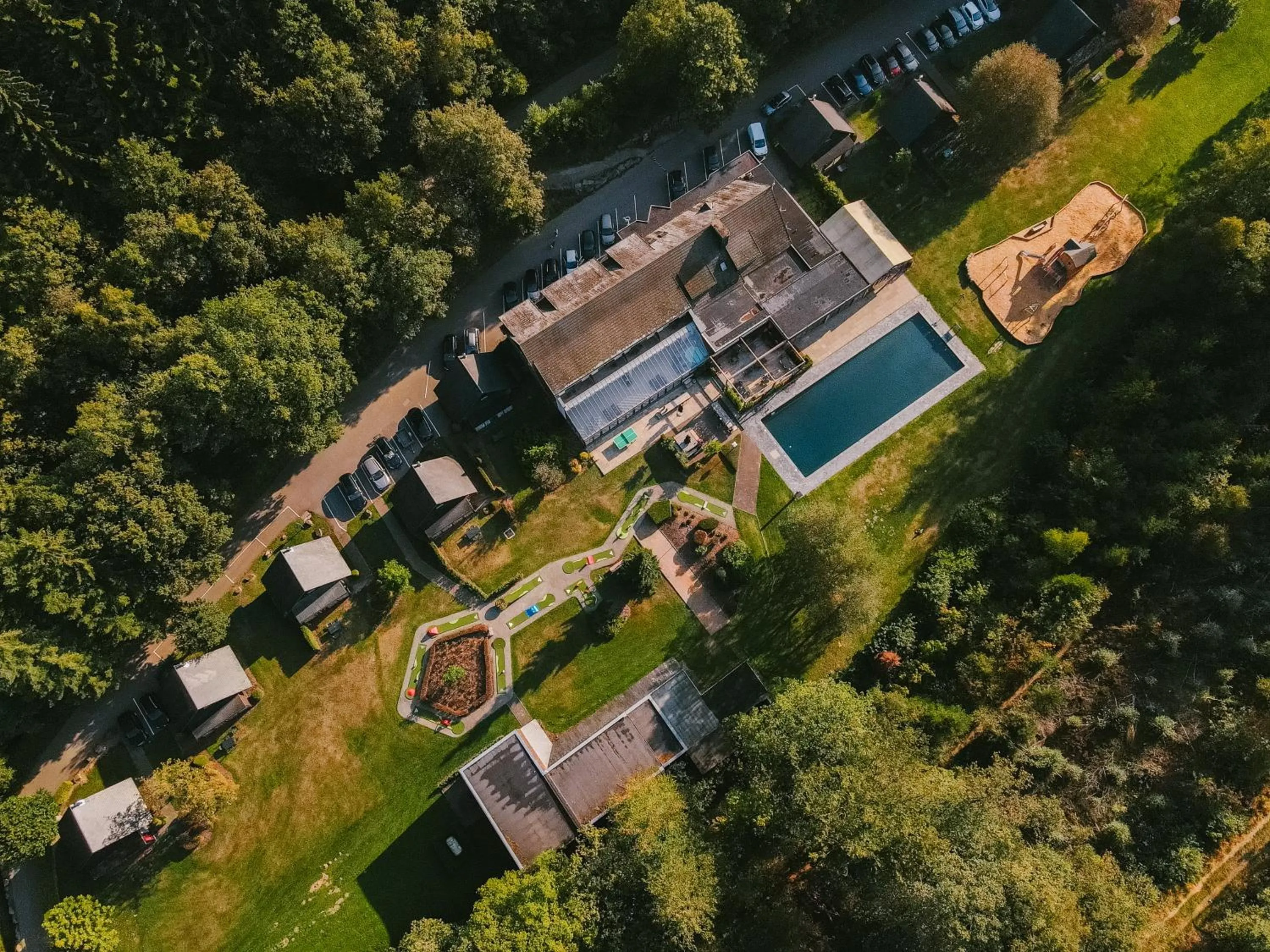 Bird's eye view in Hotel Le Val D'arimont