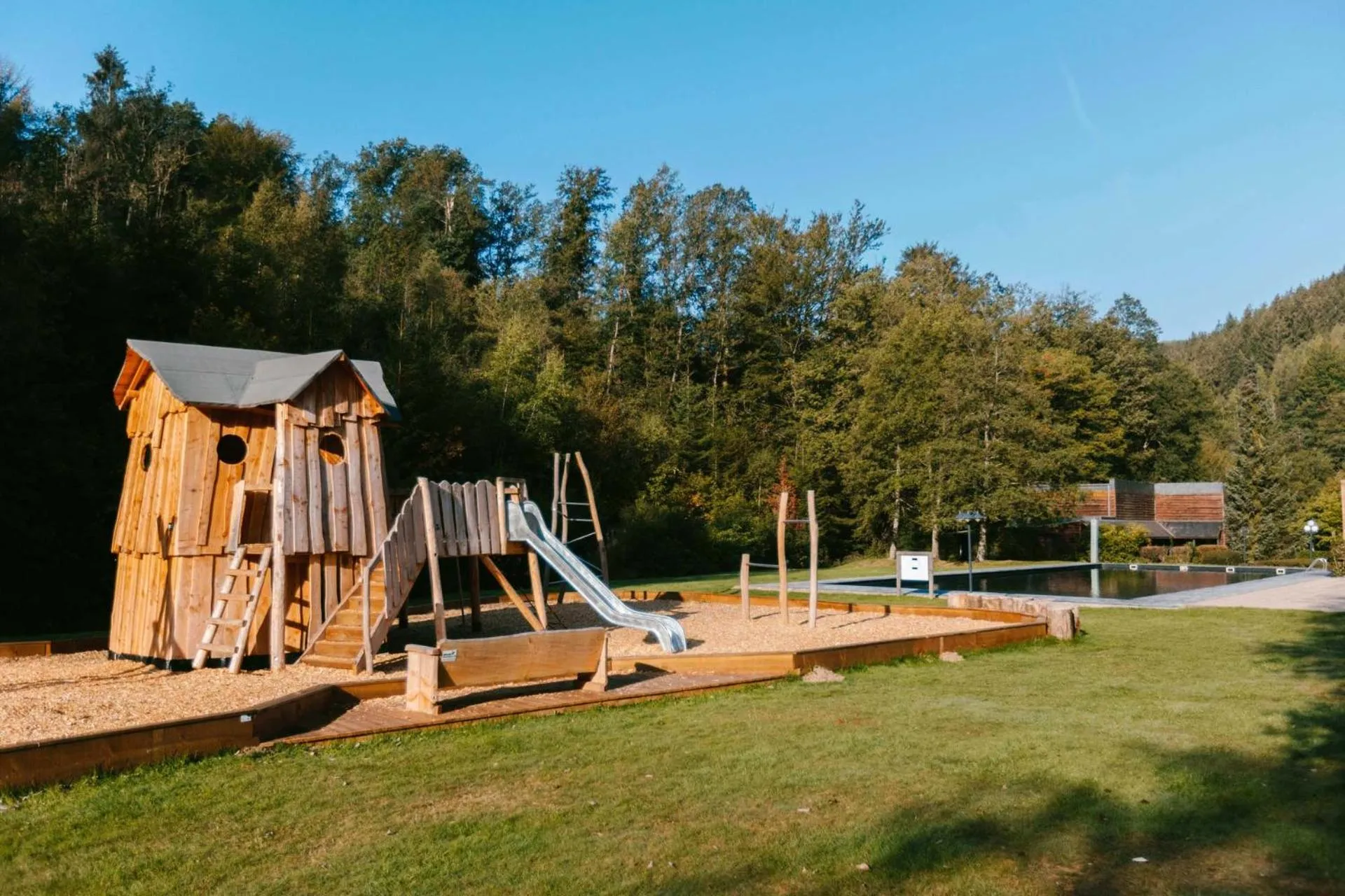 Children play ground in Hotel Le Val D'arimont