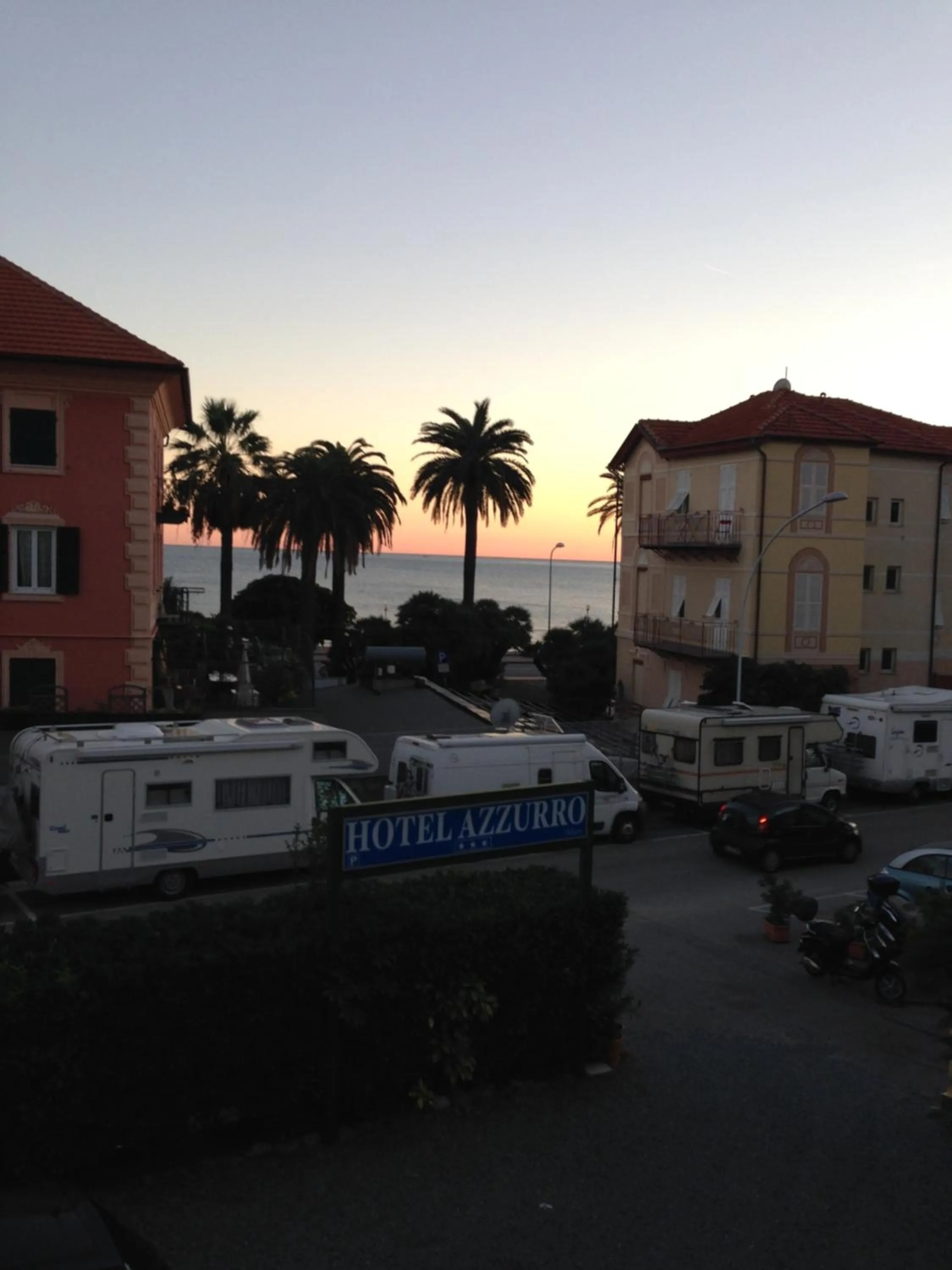 Sea view in Hotel Azzurro