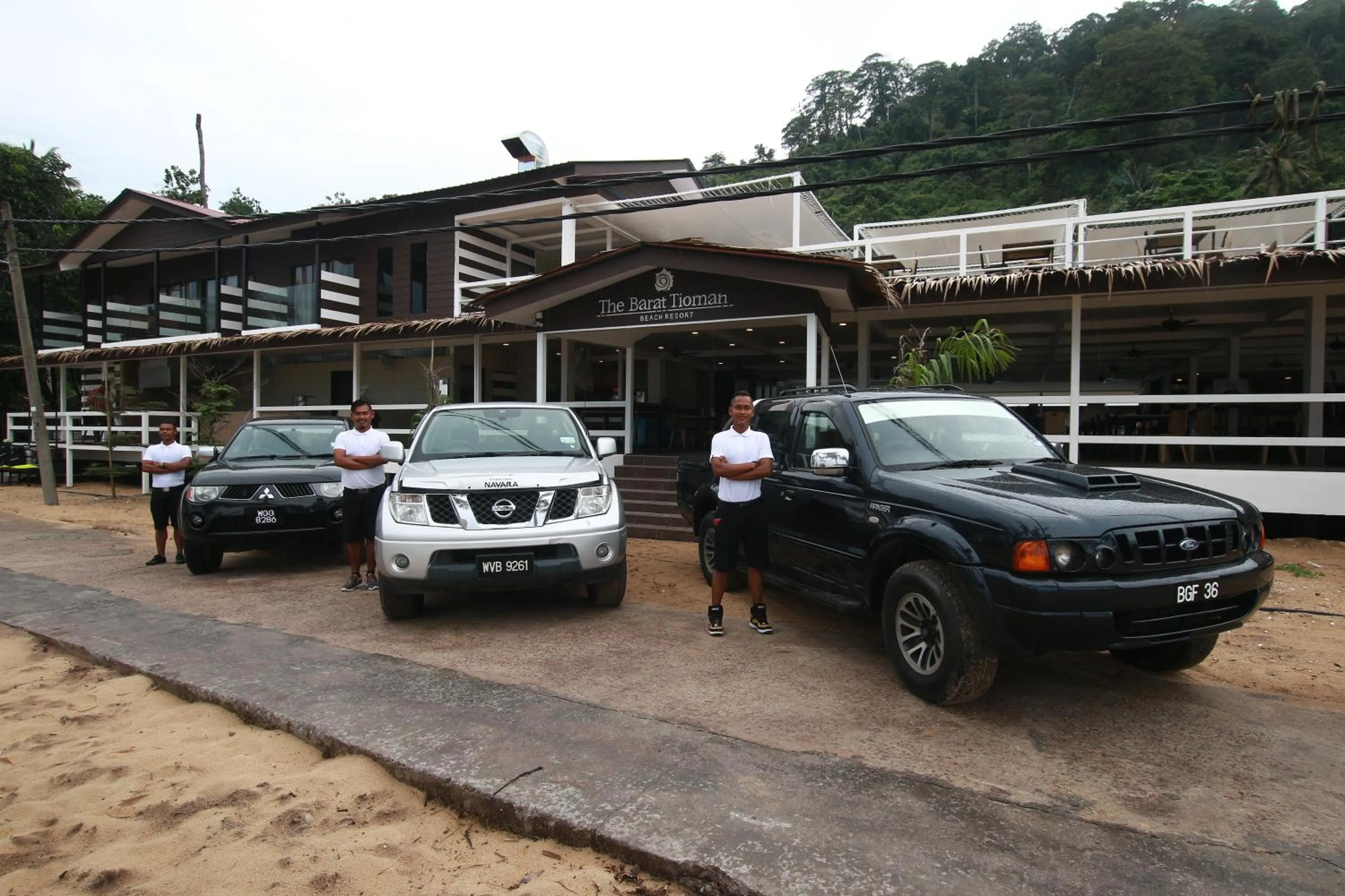 Area and facilities in The Barat Tioman Beach Resort