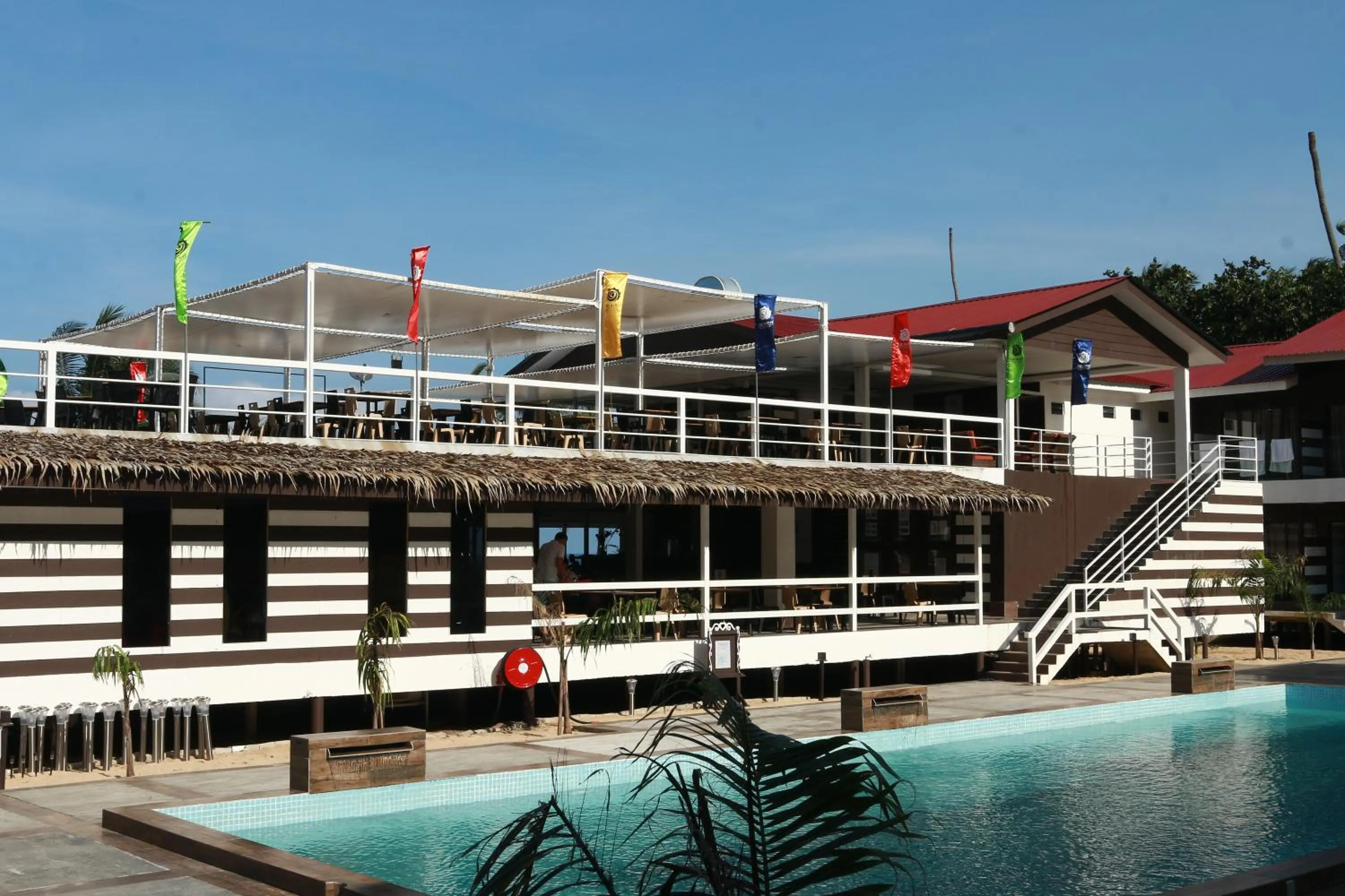 Property building in The Barat Tioman Beach Resort