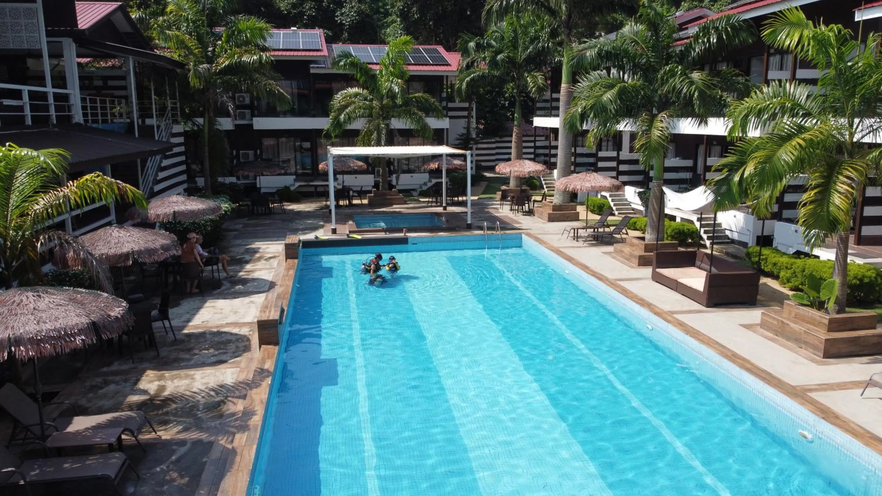 Pool view in The Barat Tioman Beach Resort