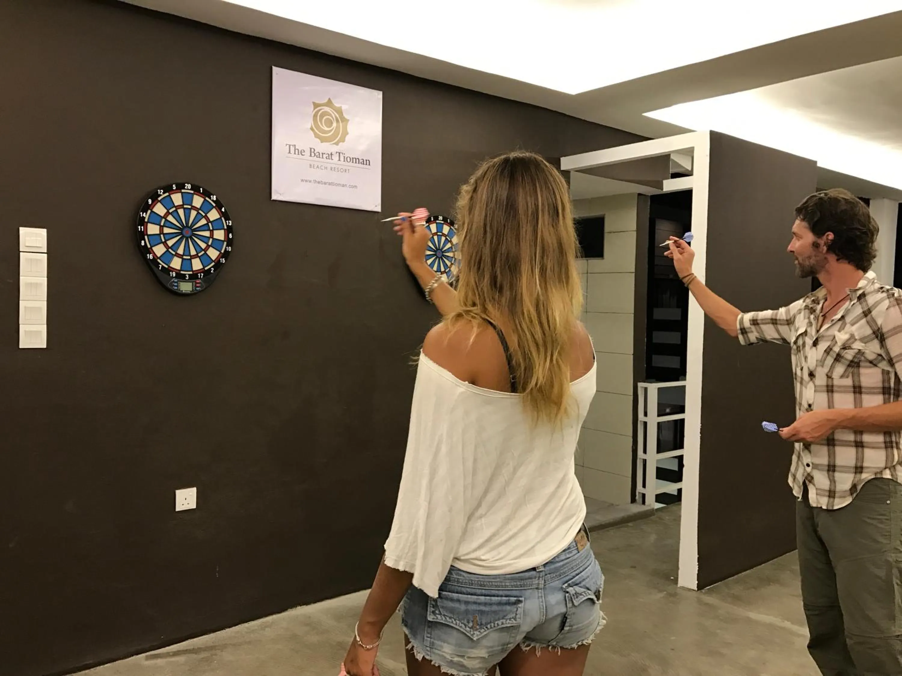 Darts in The Barat Tioman Beach Resort
