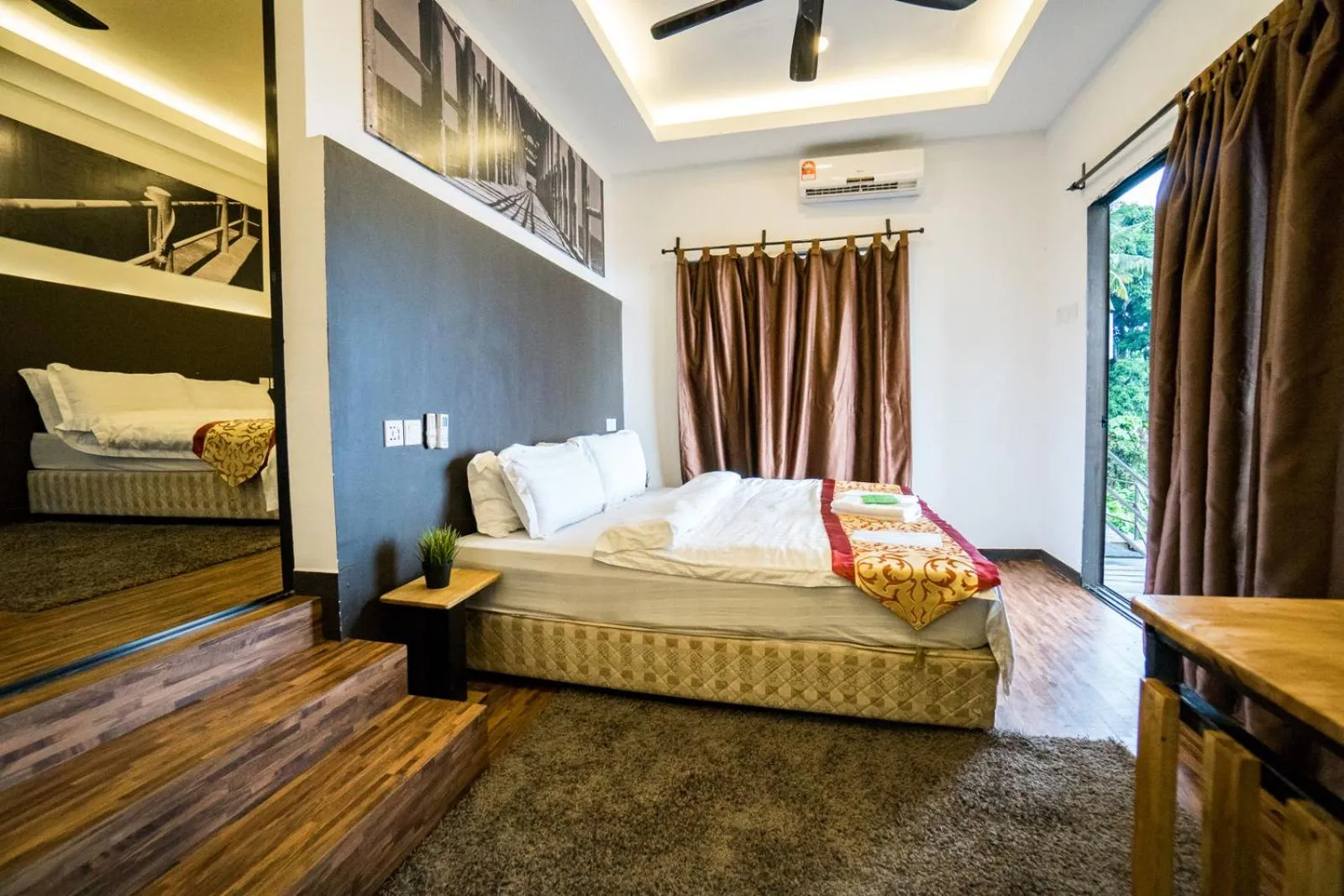 Bedroom, Bed in The Barat Tioman Beach Resort