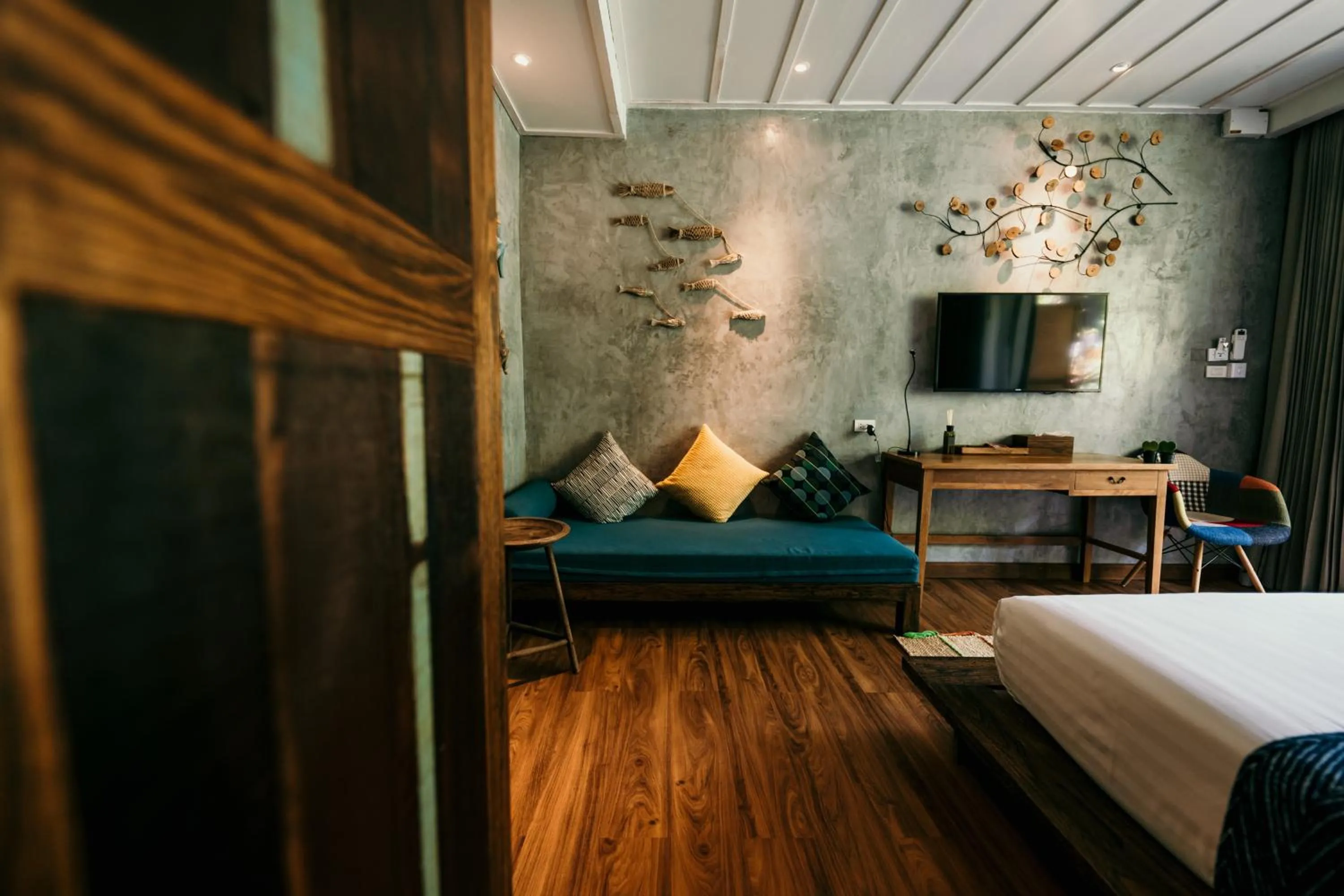 Property building, Bed in Sand in My Shoes Beach Loft