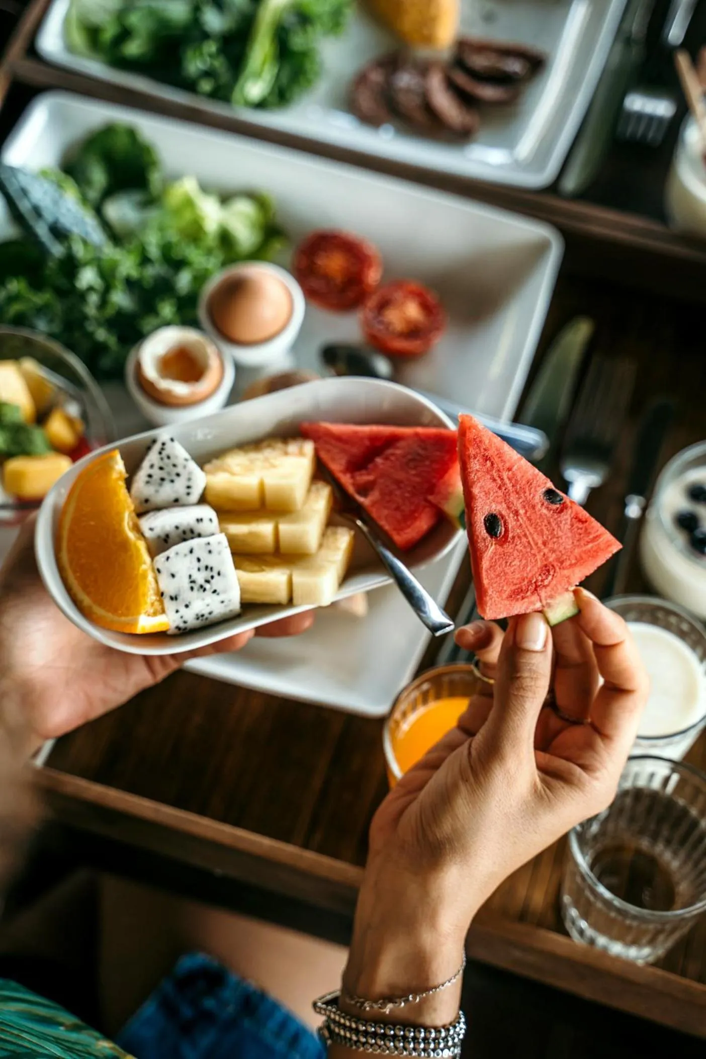 Breakfast in Sand in My Shoes Beach Loft