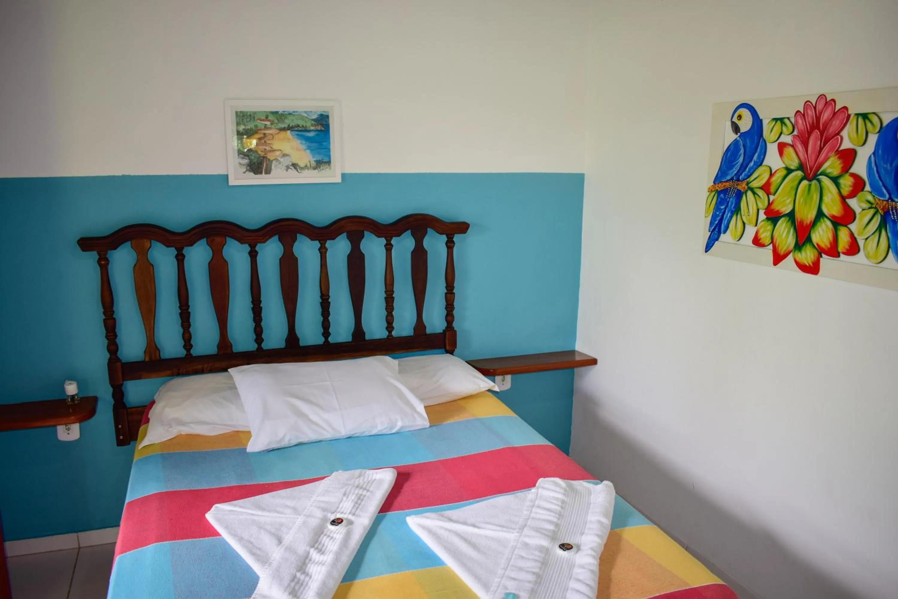 Bed in Pousada Capim Melado