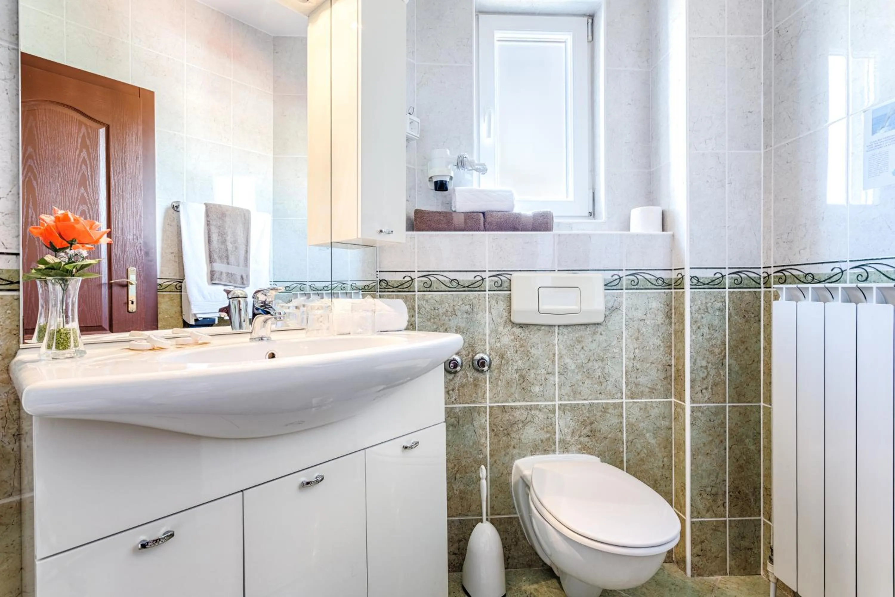 Bathroom in Hotel Viktorija