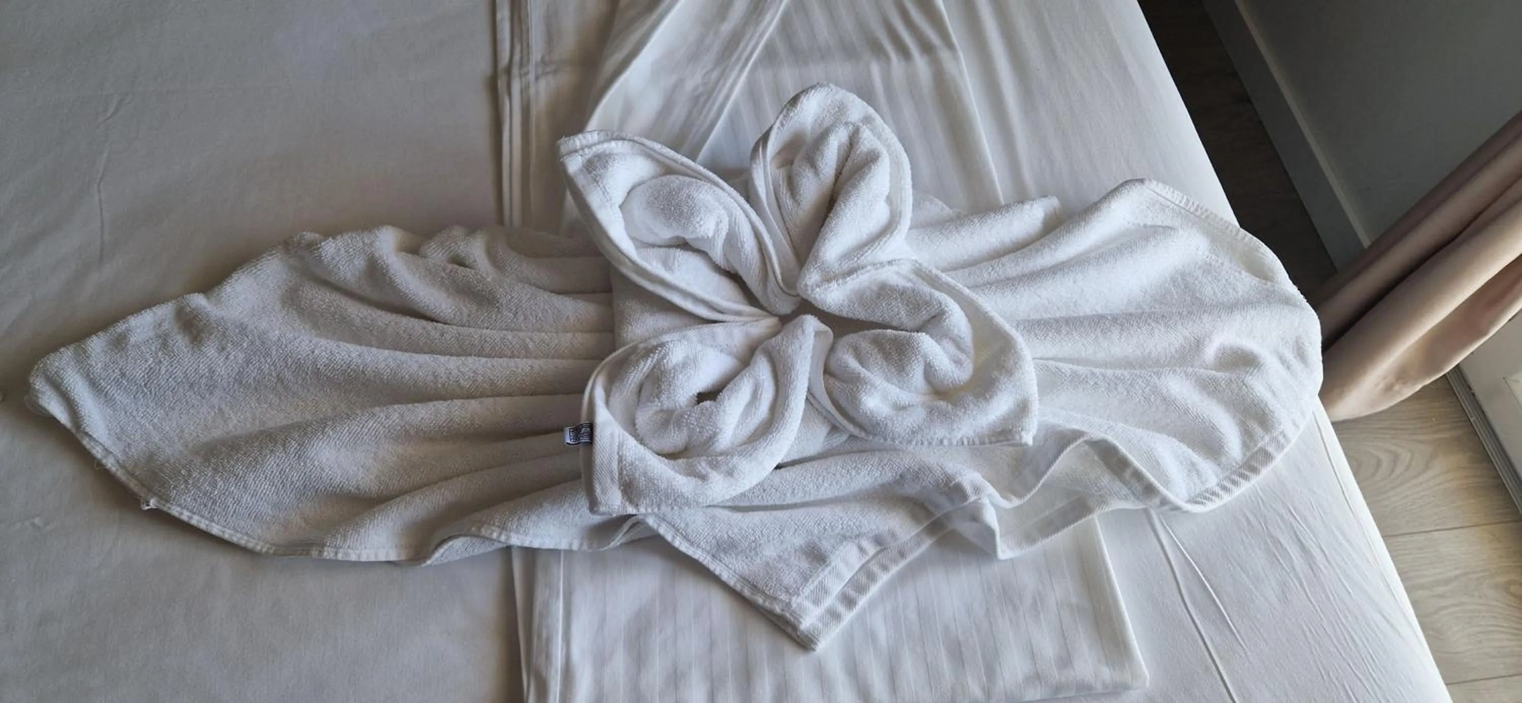 Bed in Hotel Viktorija