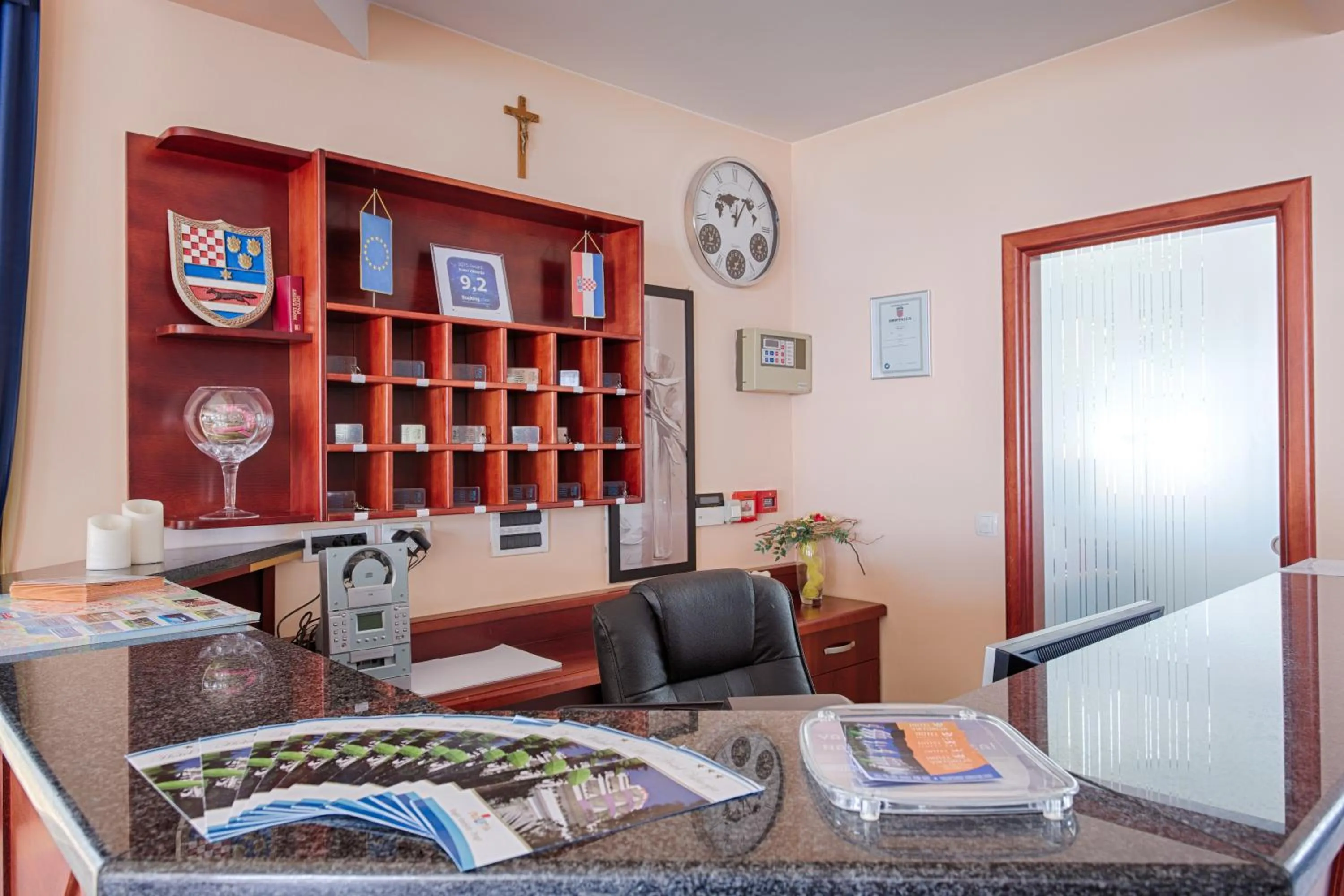 Lobby or reception in Hotel Viktorija