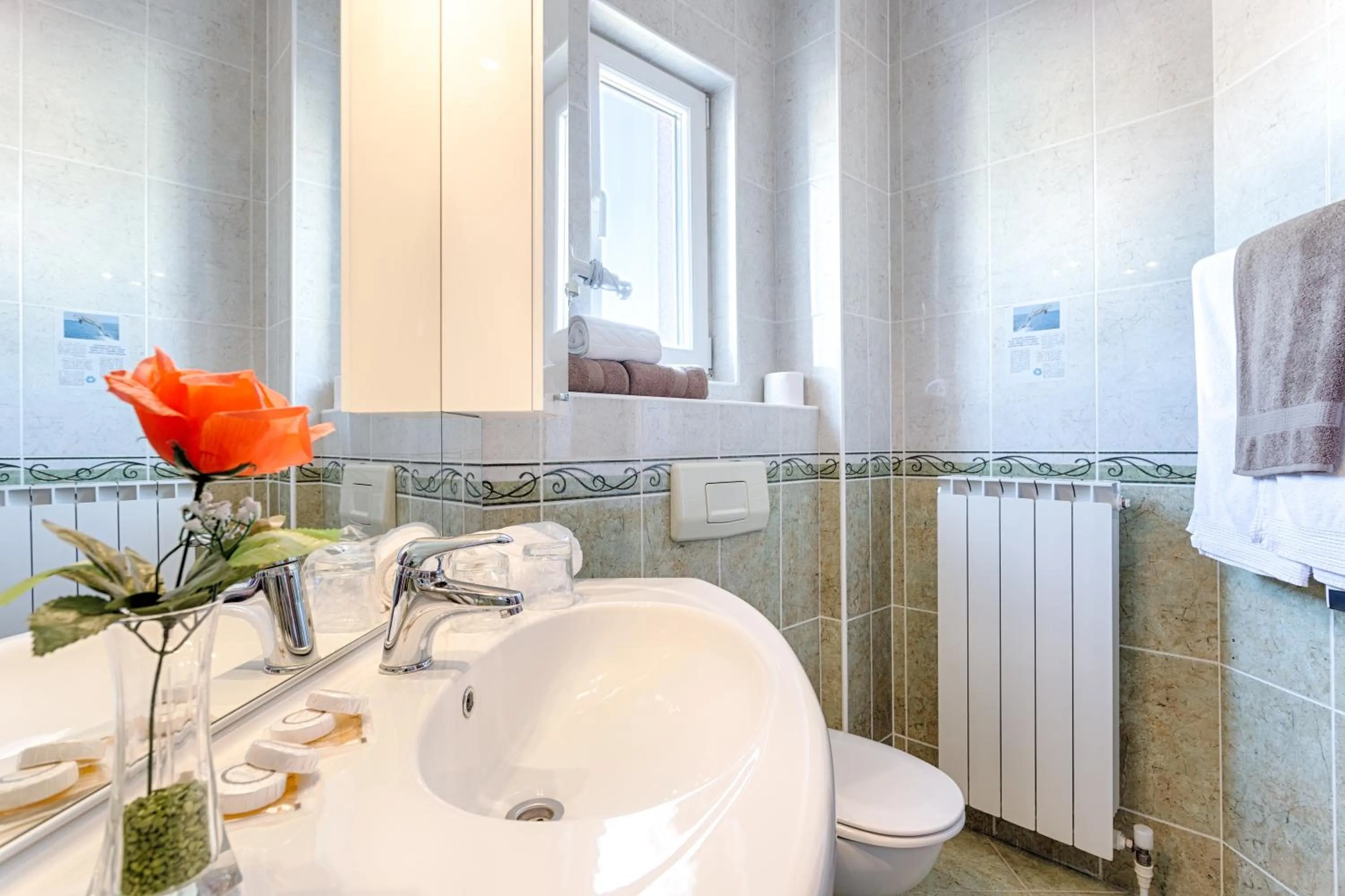 Bathroom in Hotel Viktorija