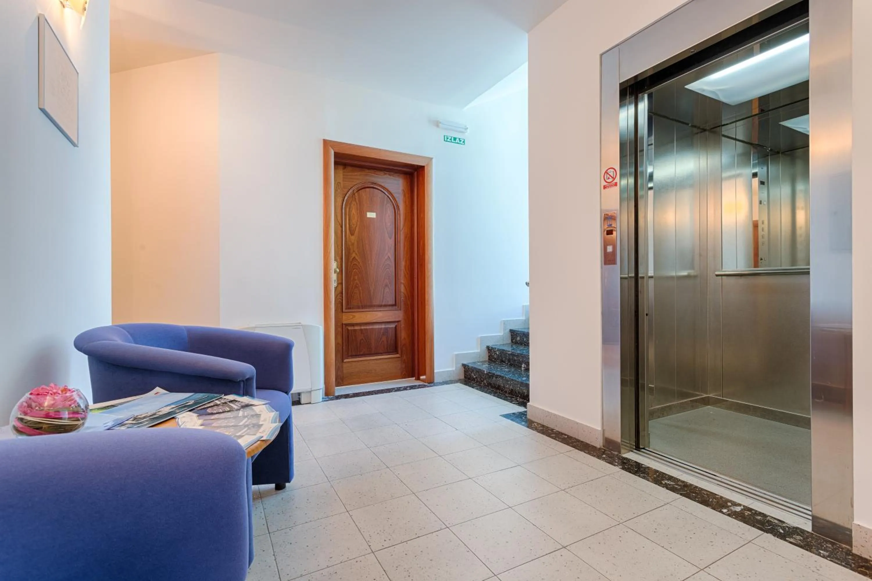 Seating area in Hotel Viktorija