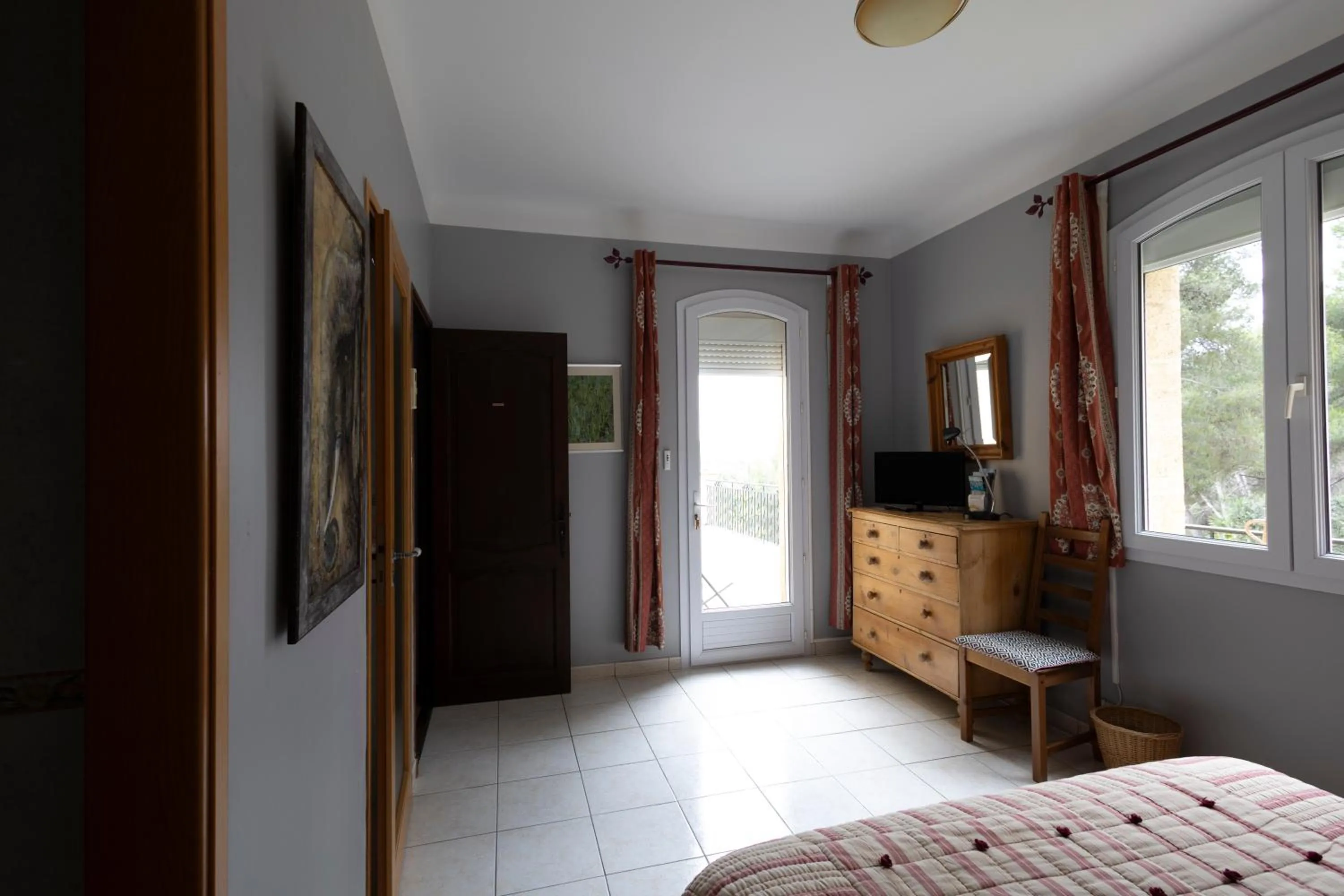 Bed in Villa Violette