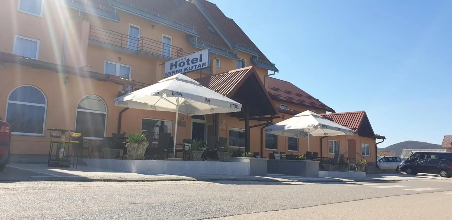 Balcony/Terrace in Hotel Mirni Kutak