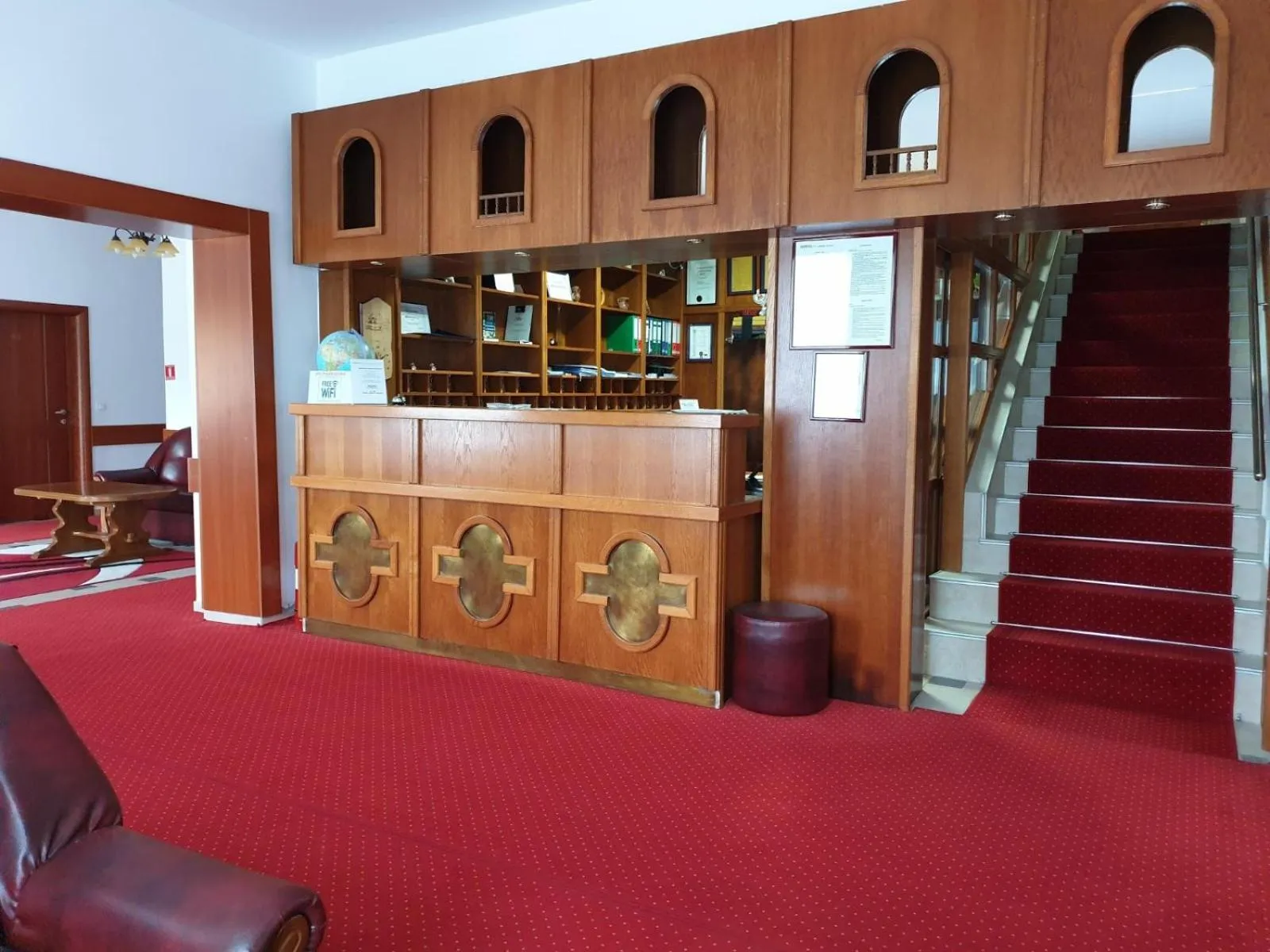 Lobby or reception in Hotel Mirni Kutak
