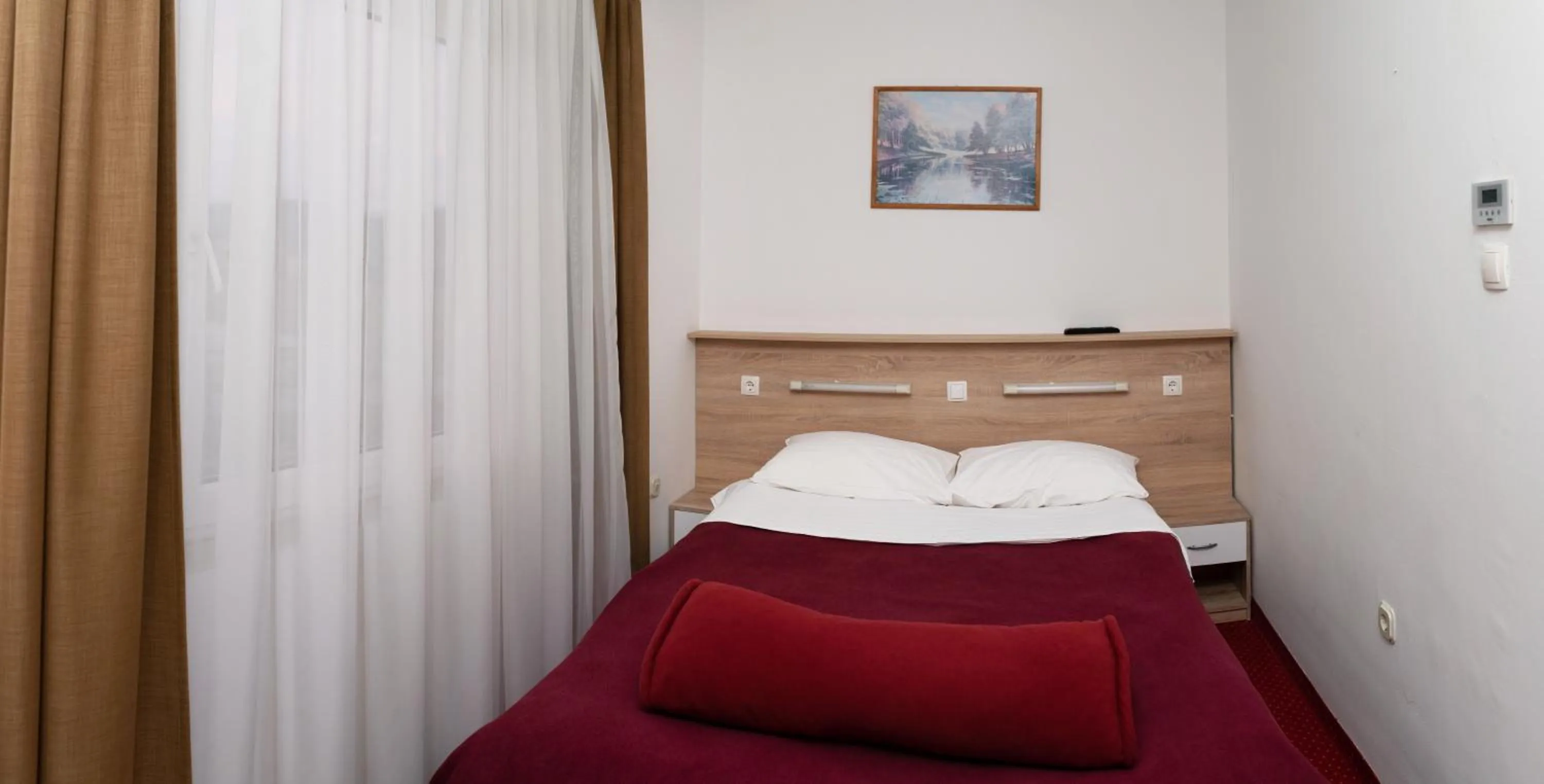 Bed in Hotel Mirni Kutak