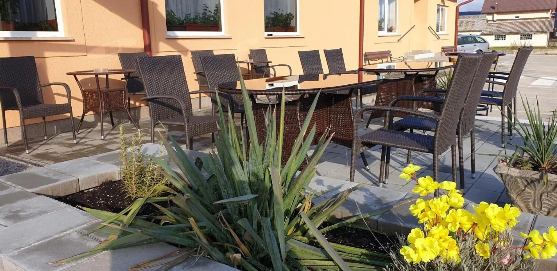 Balcony/Terrace in Hotel Mirni Kutak