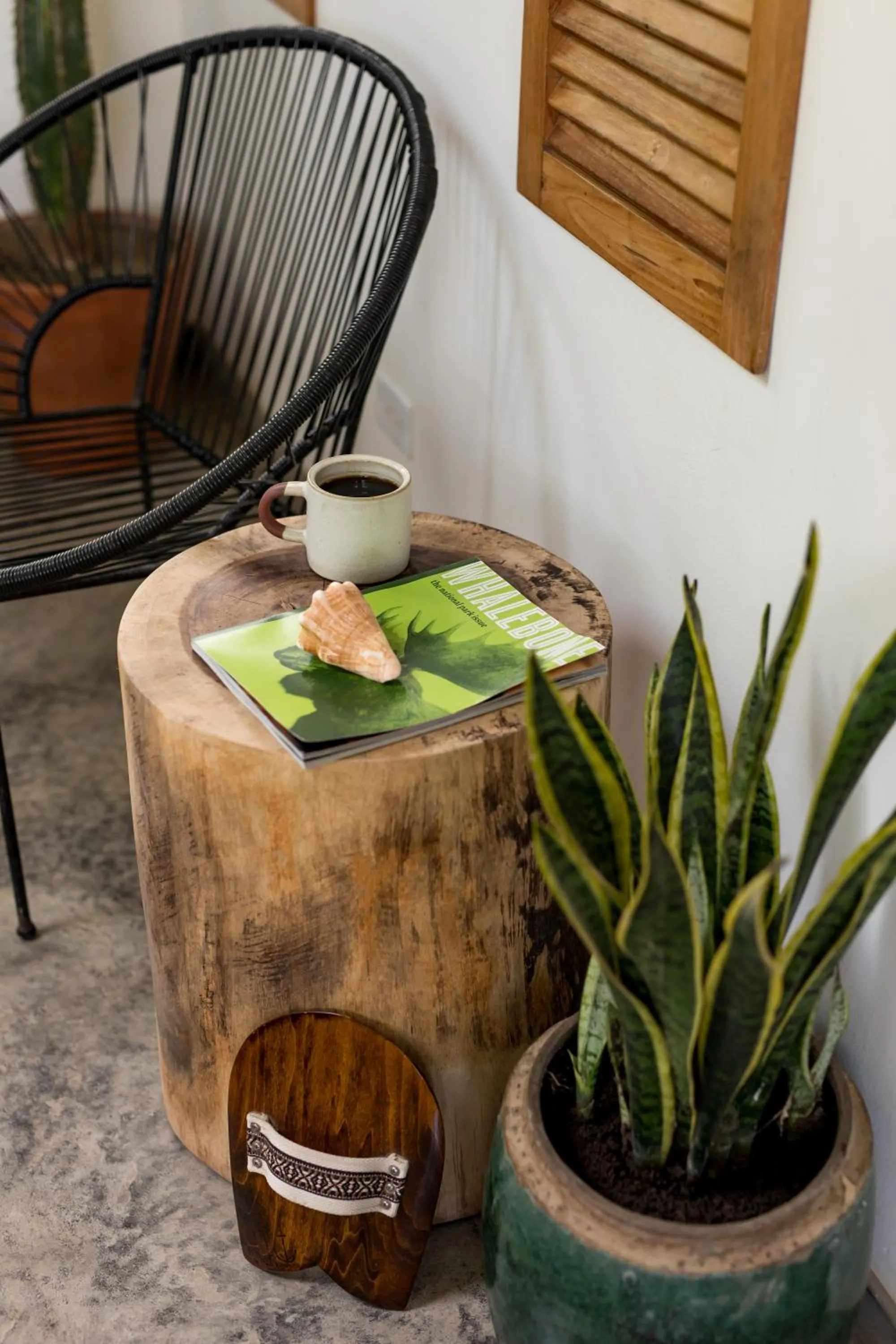 Seating area in The Nomadic Hotel