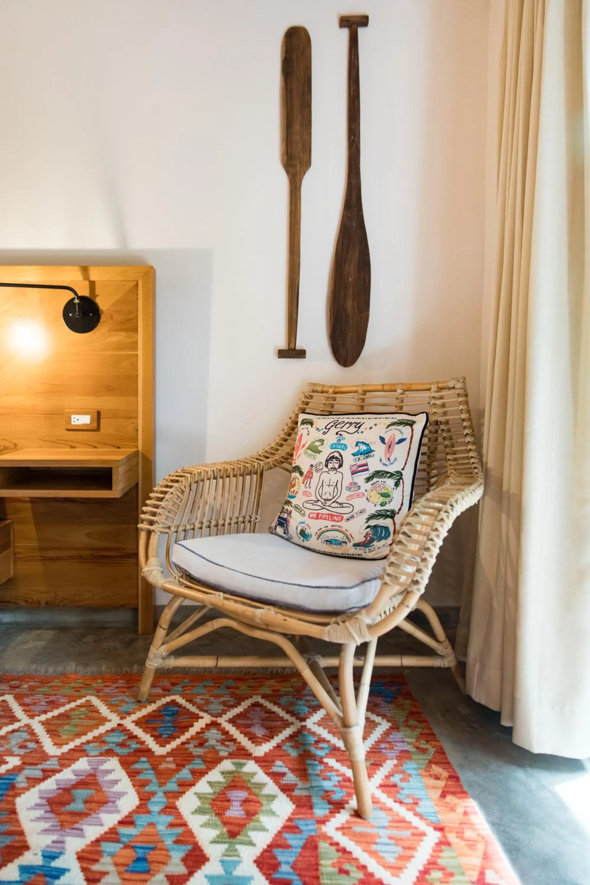 Seating area in The Nomadic Hotel