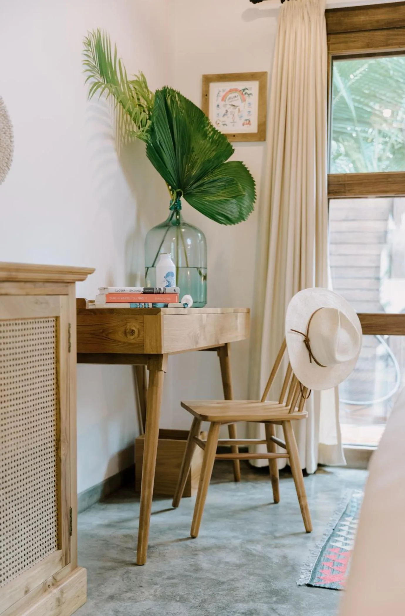 Decorative detail in The Nomadic Hotel