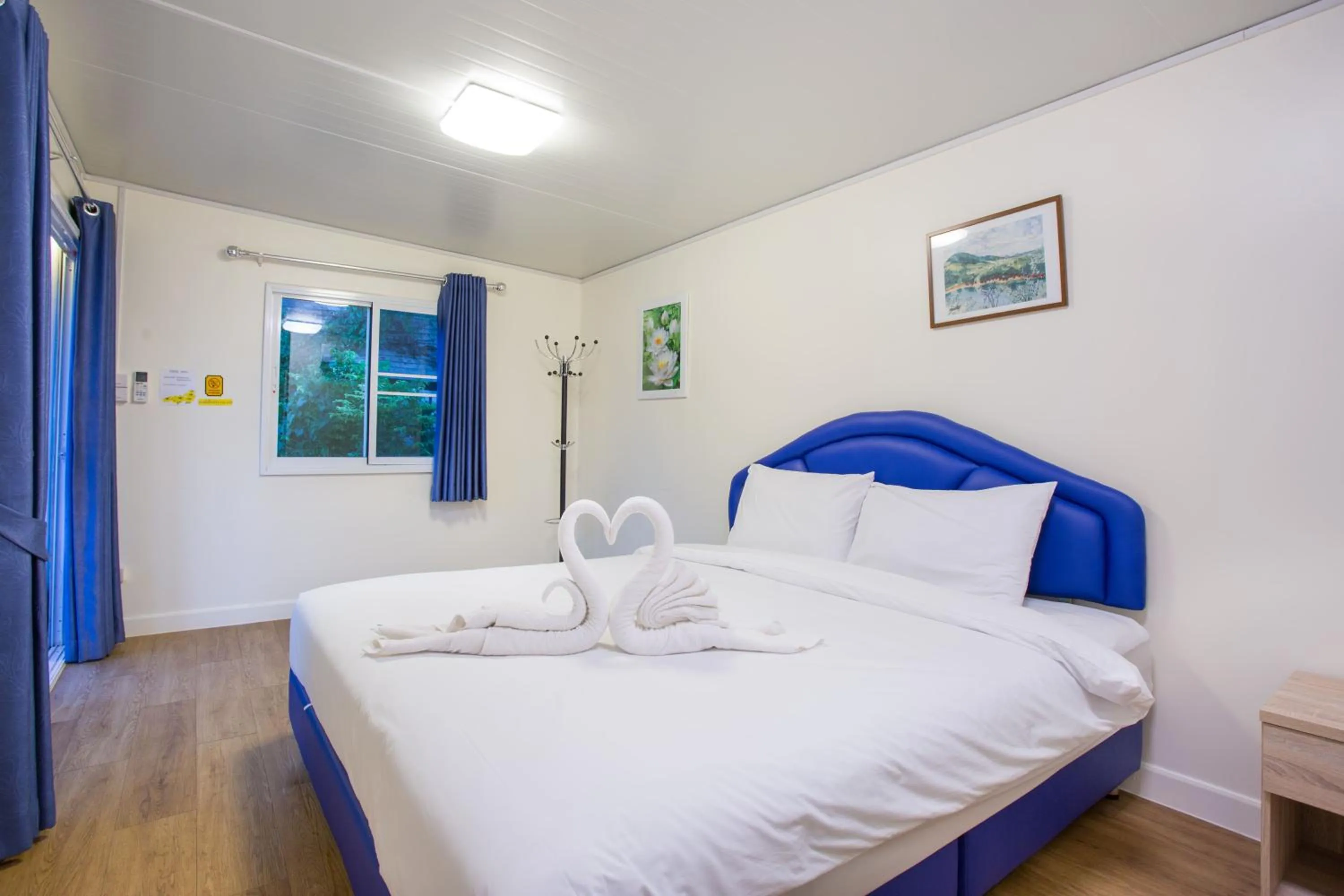 Bed in Tharapana Khaoyai Resort