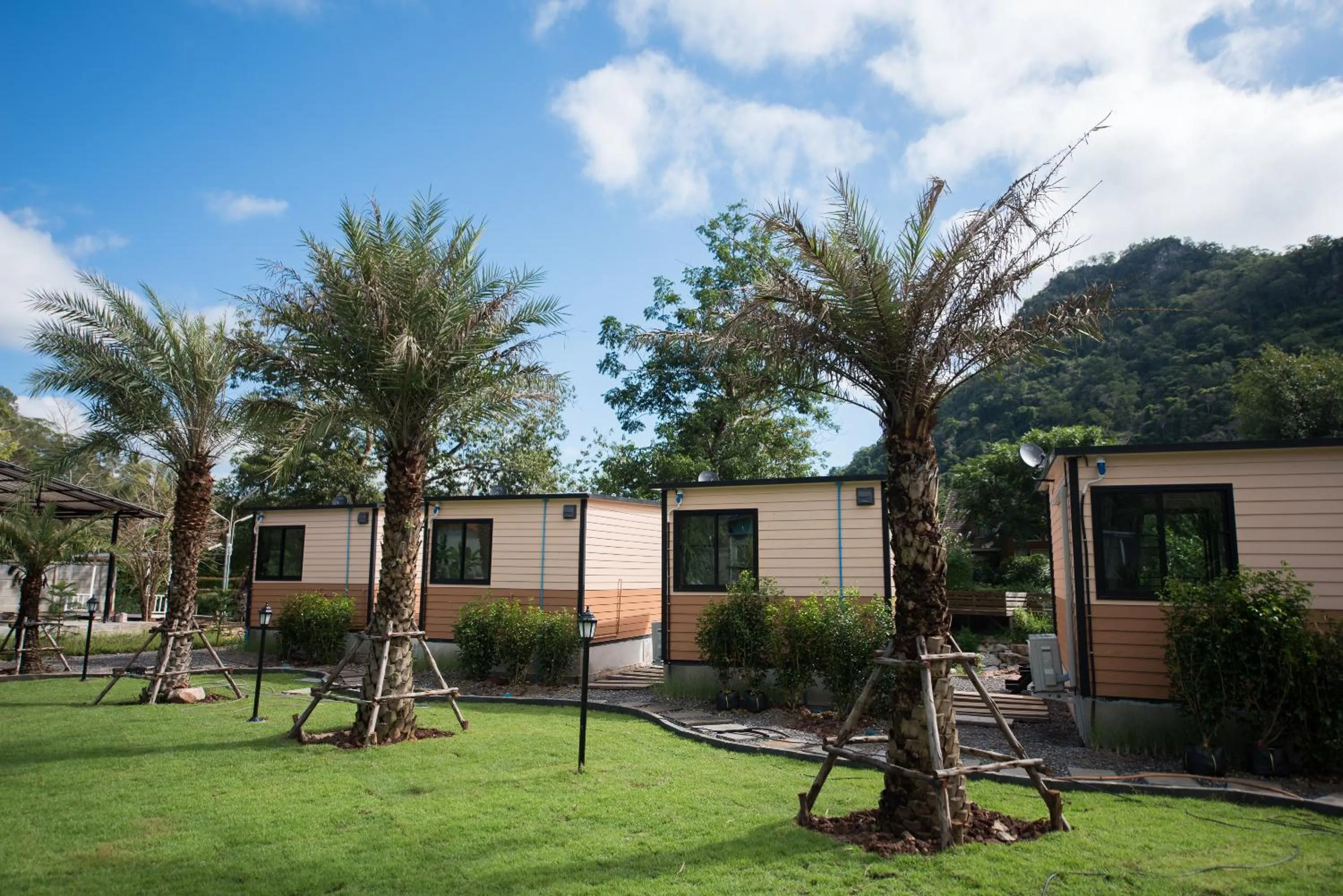 Garden in Tharapana Khaoyai Resort