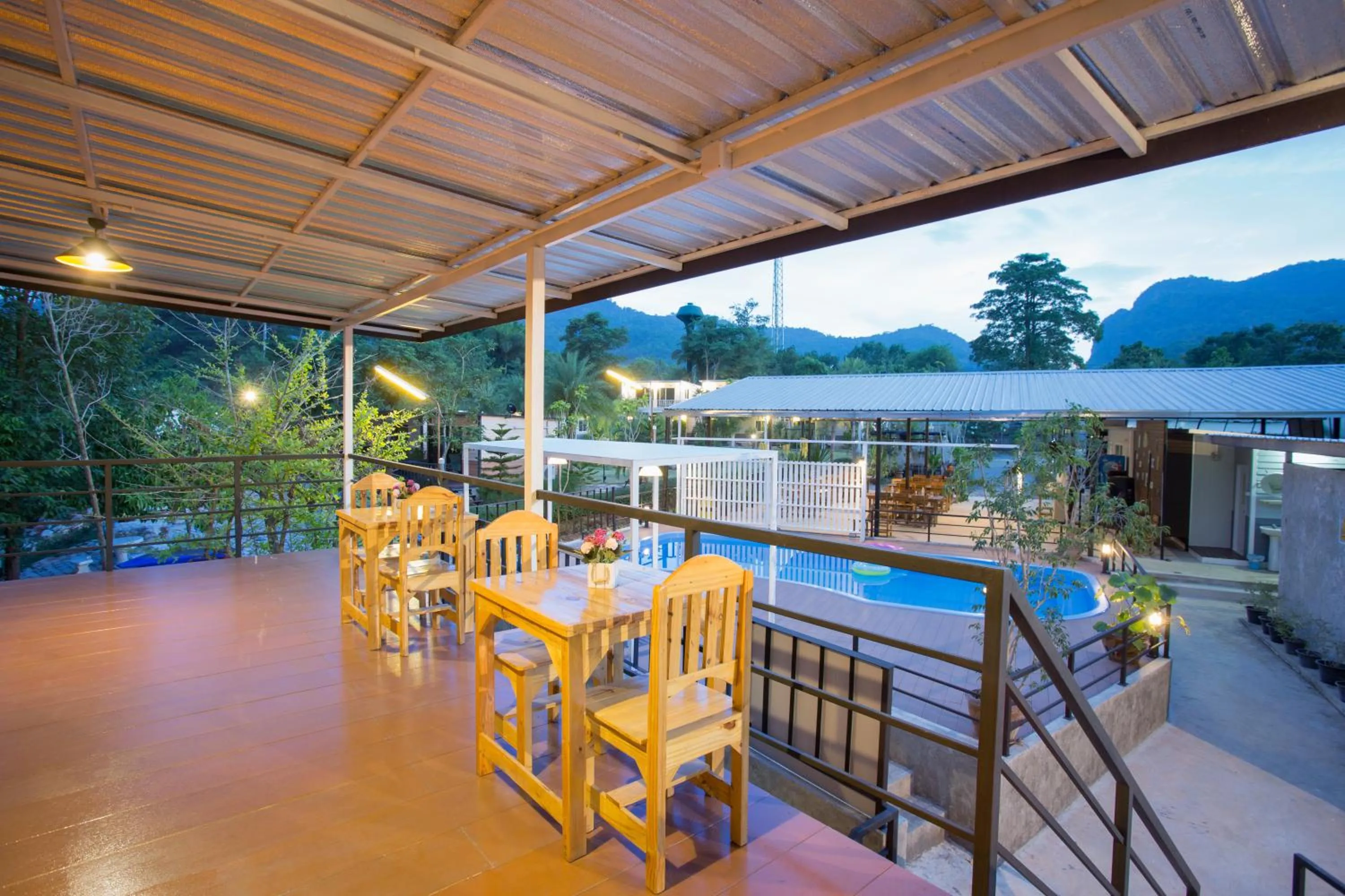 Balcony/Terrace in Tharapana Khaoyai Resort