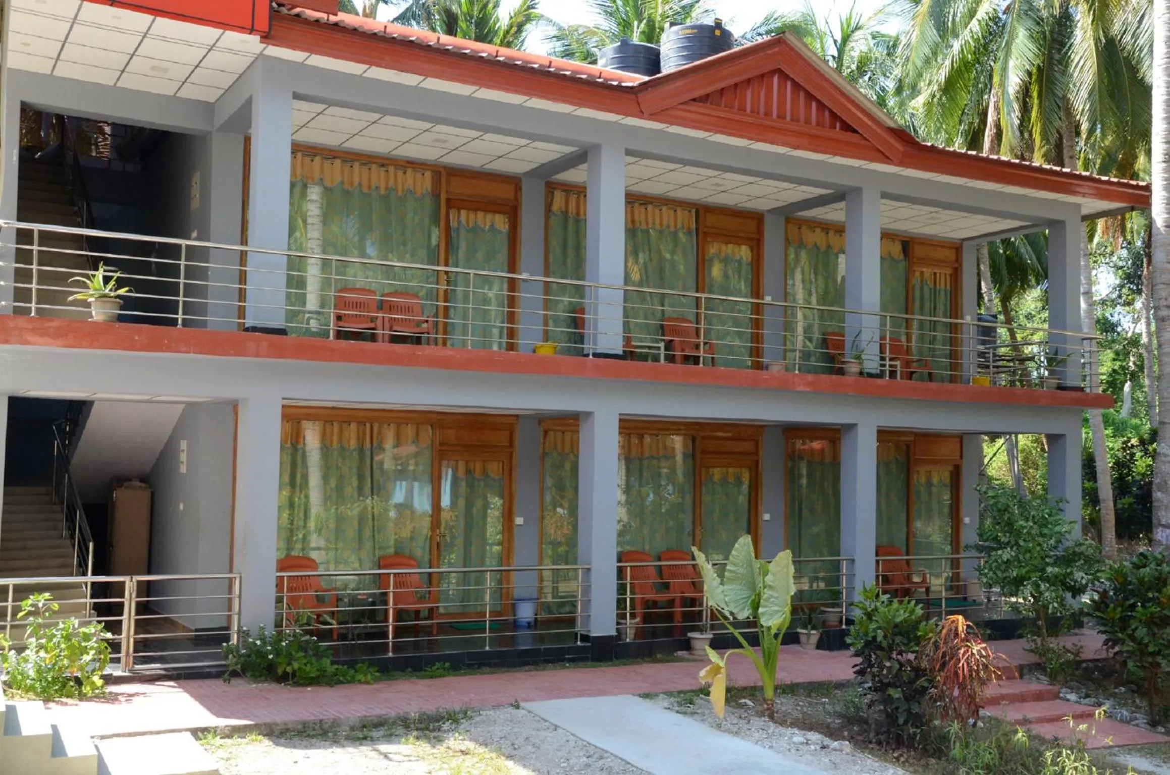 Property building in Coconhuts Beach Resort