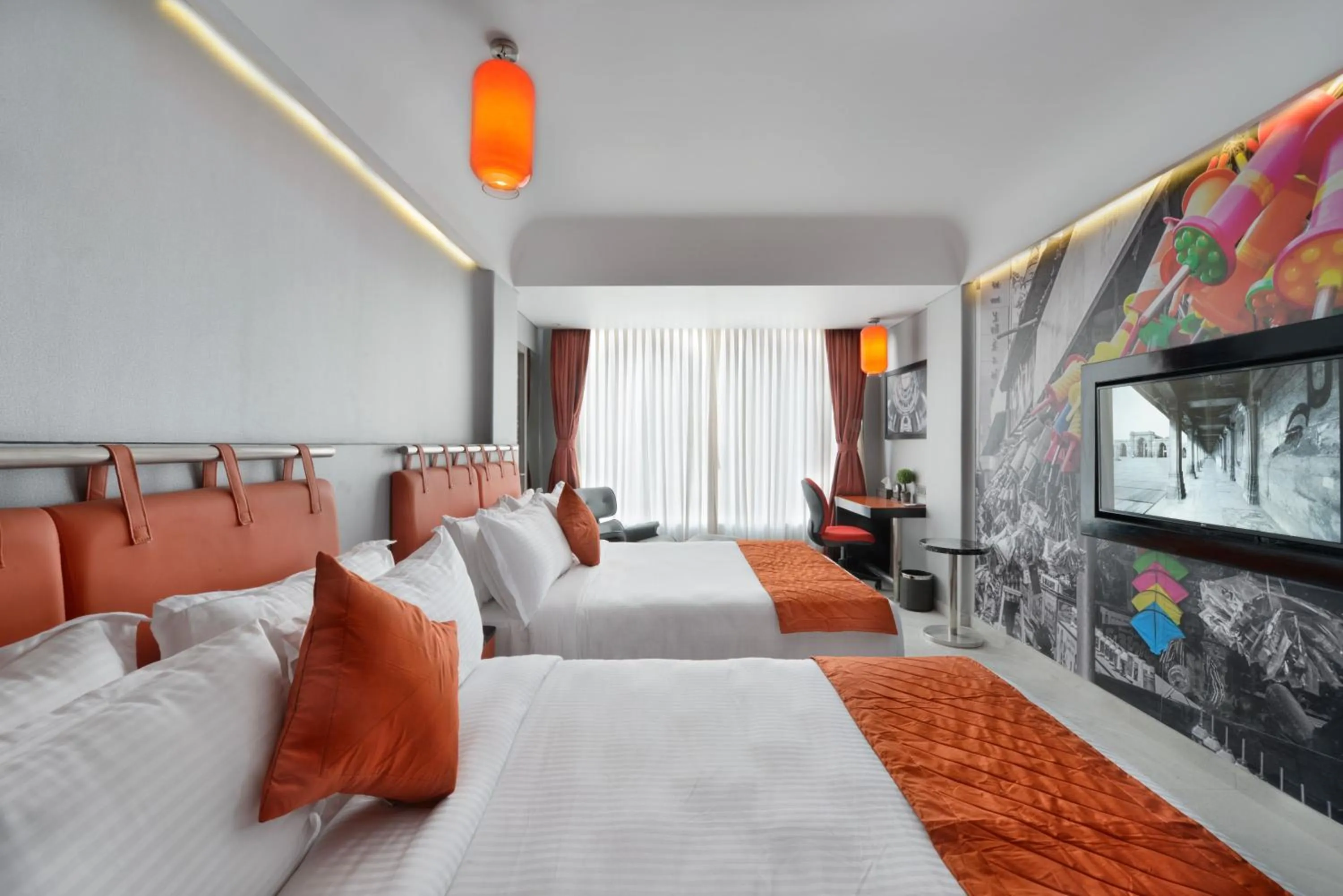 Photo of the whole room, Bed in Regenta Central Antarim Ahmedabad